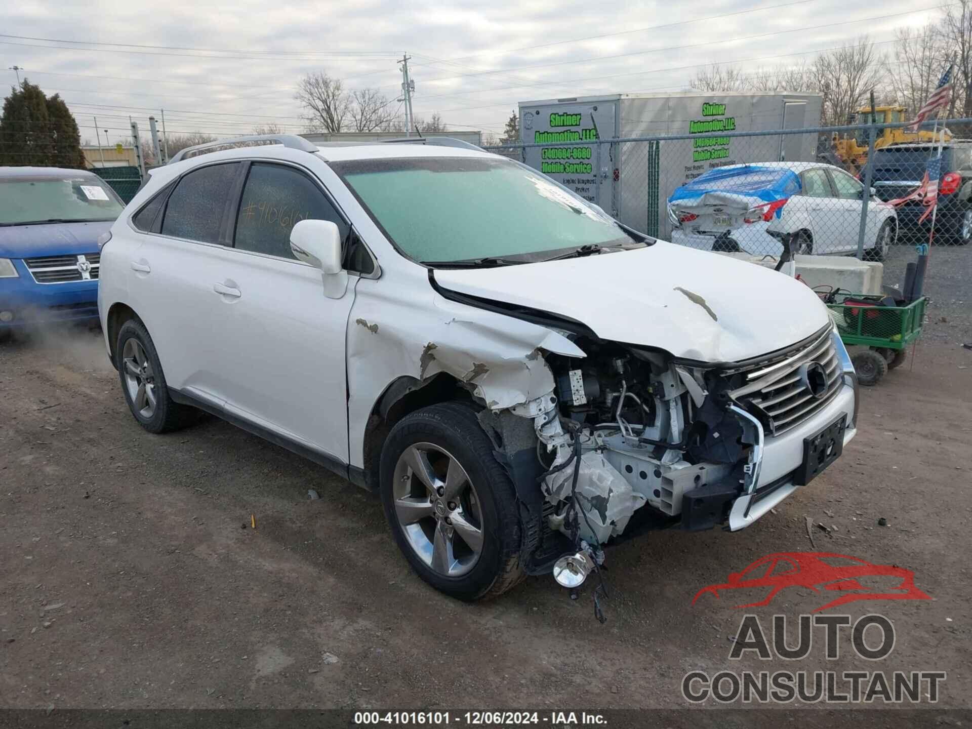 LEXUS RX 350 2014 - 2T2BK1BA1EC247695