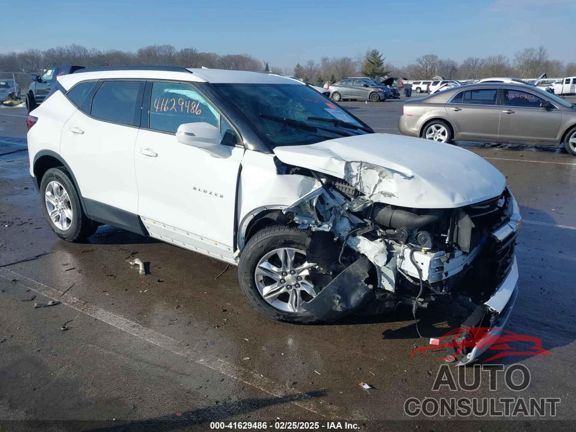 CHEVROLET BLAZER 2021 - 3GNKBBRA0MS530162