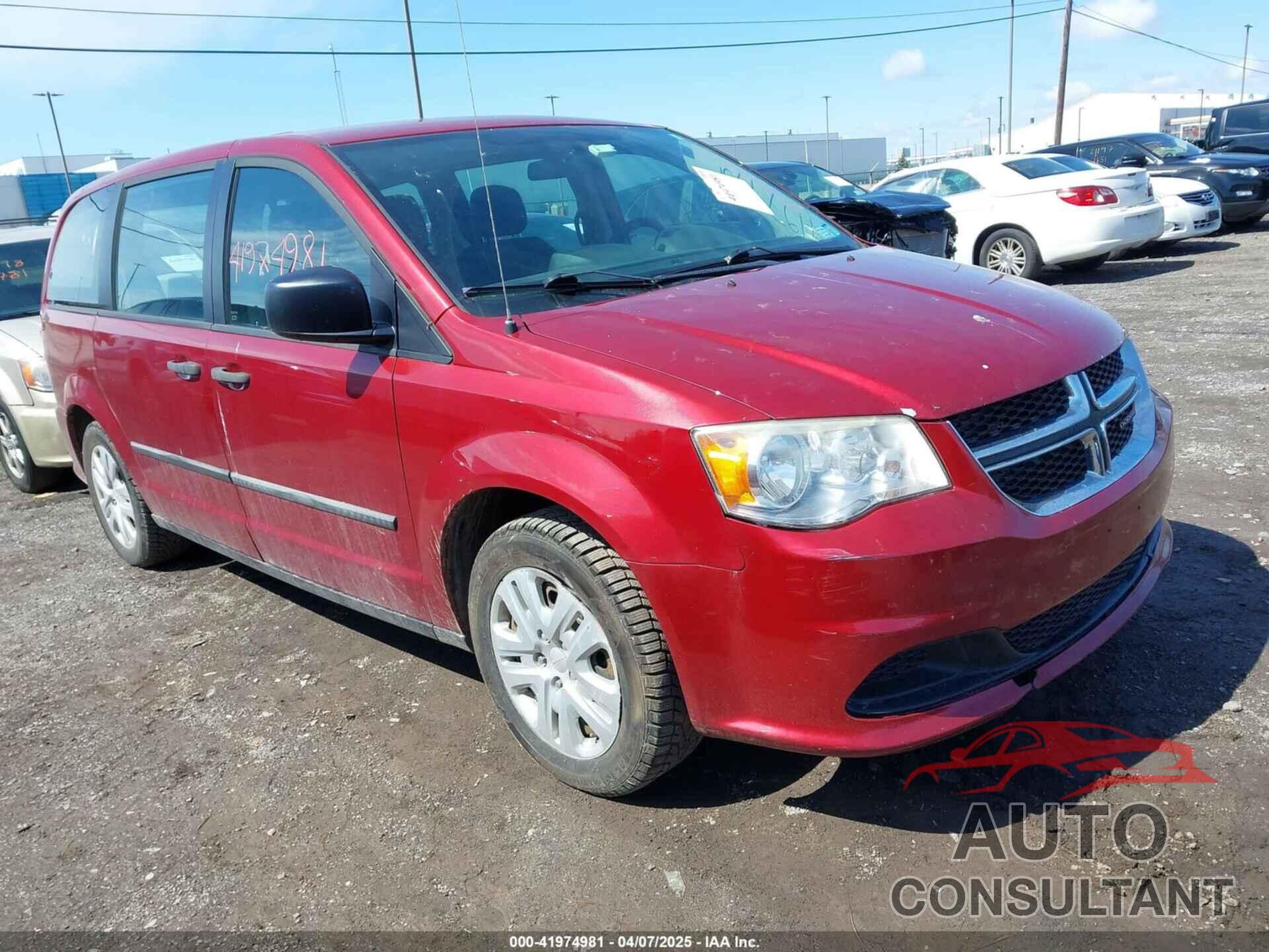 DODGE GRAND CARAVAN 2014 - 2C4RDGBG8ER130488