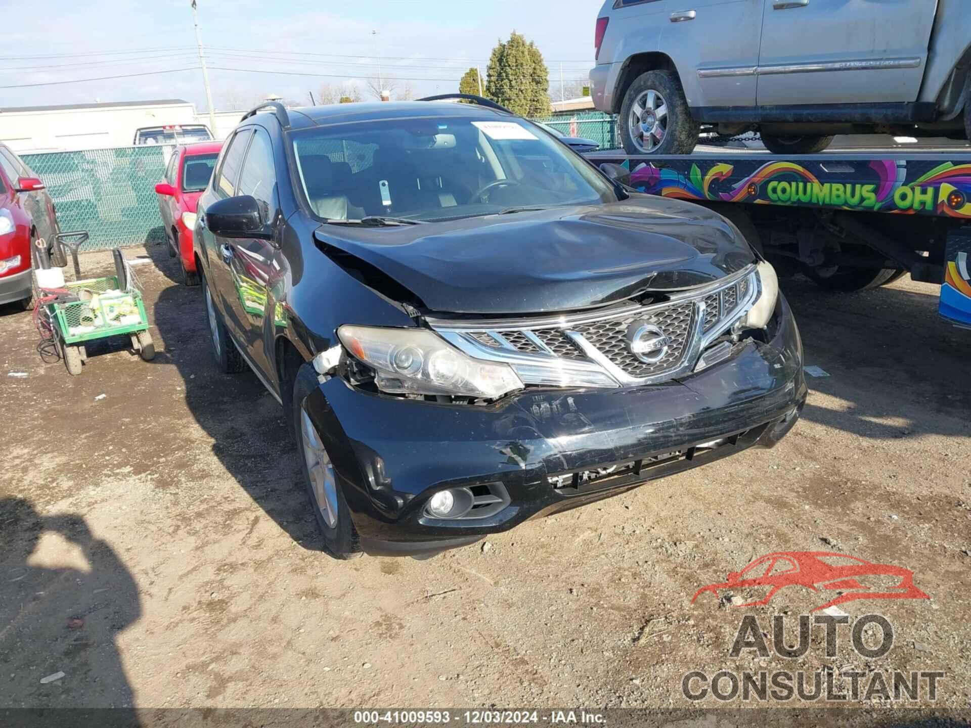 NISSAN MURANO 2011 - JN8AZ1MW2BW172677