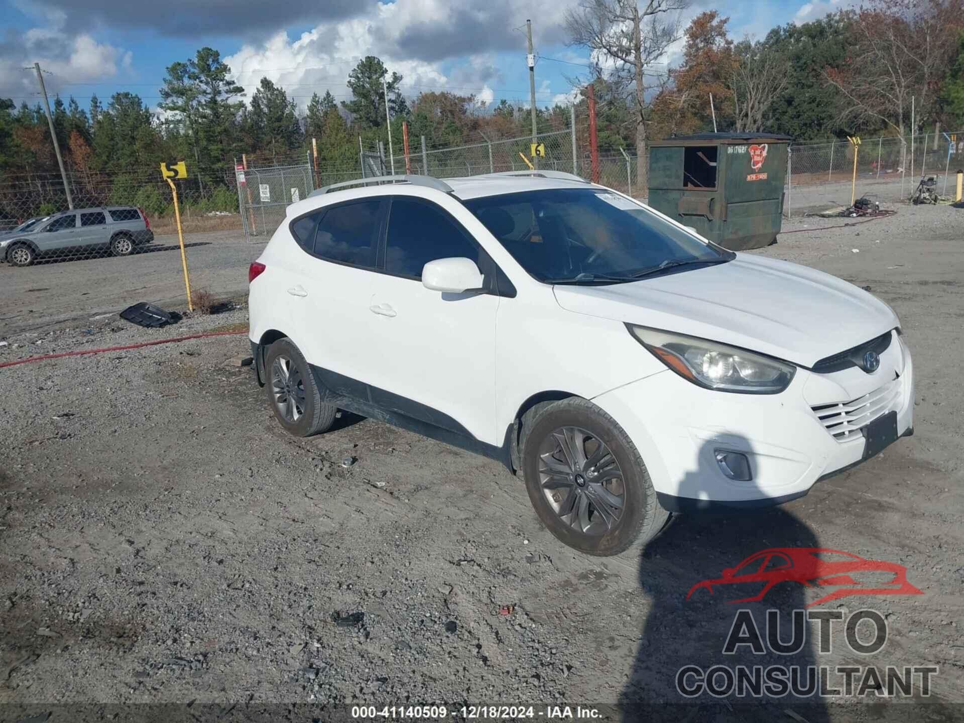 HYUNDAI TUCSON 2014 - KM8JU3AG0EU869845