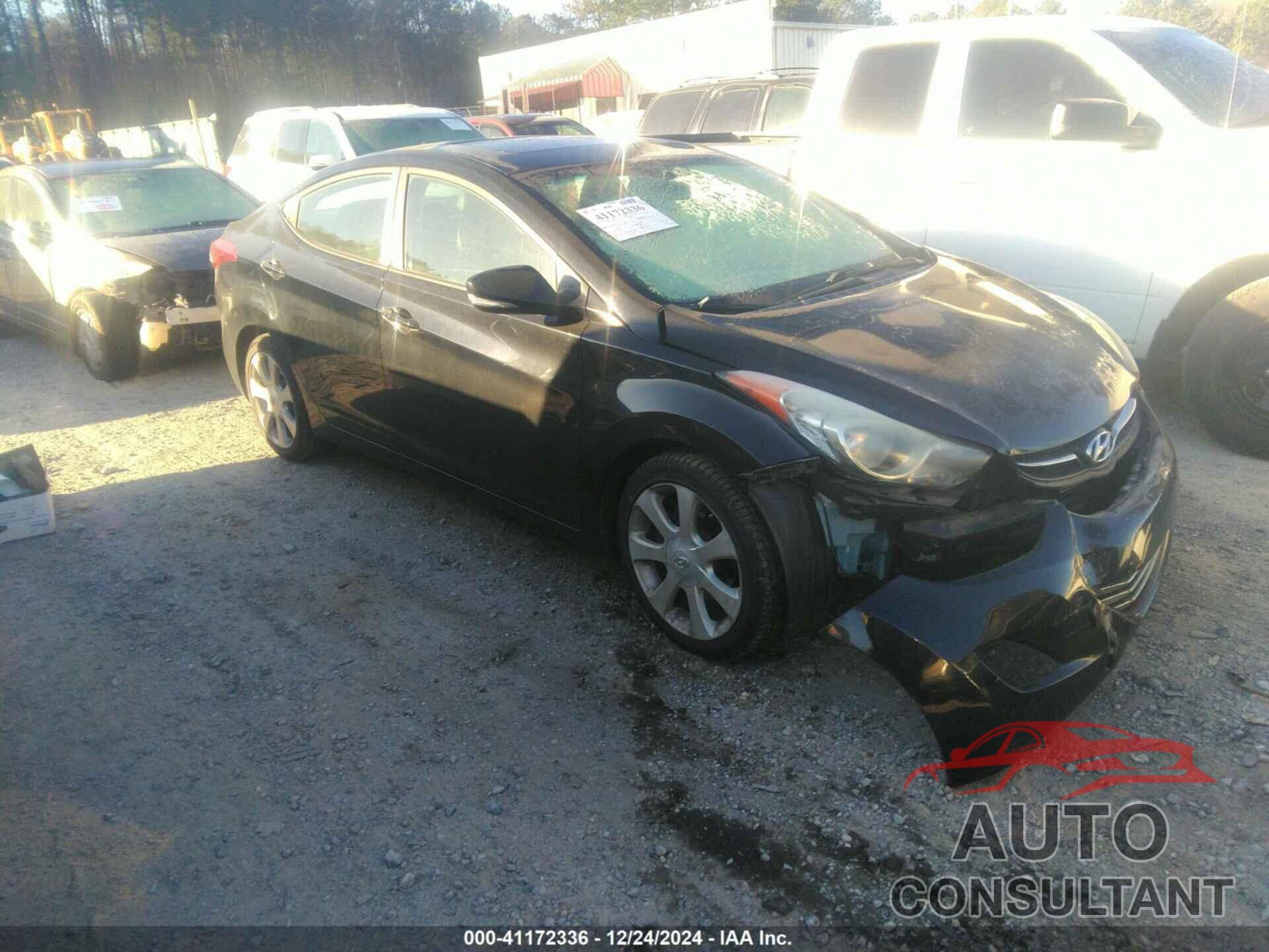 HYUNDAI ELANTRA 2011 - KMHDH4AE5BU155050