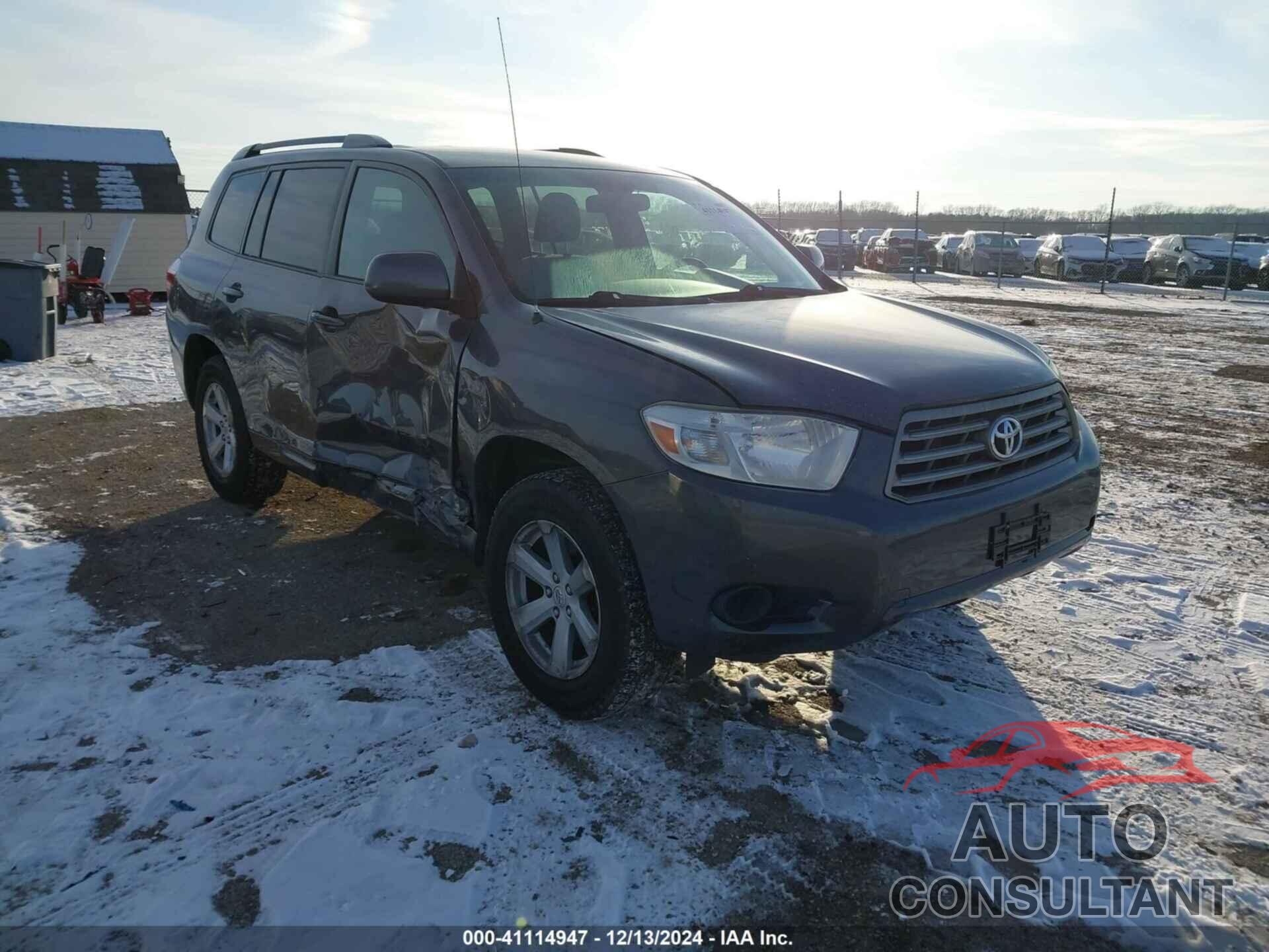 TOYOTA HIGHLANDER 2010 - 5TDZK3EH8AS006600