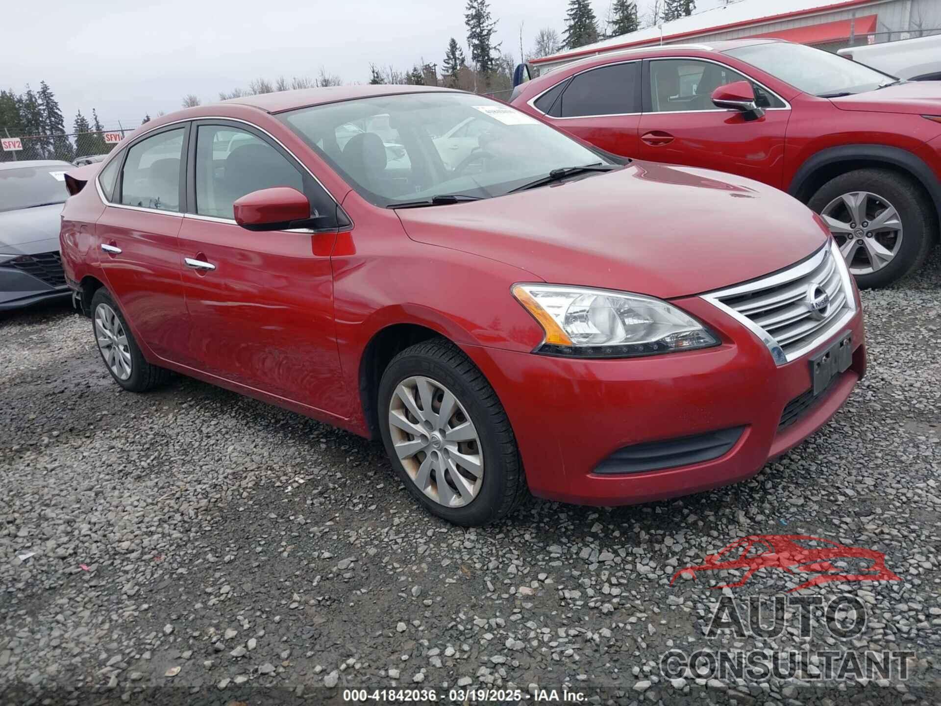 NISSAN SENTRA 2015 - 3N1AB7AP5FY252170