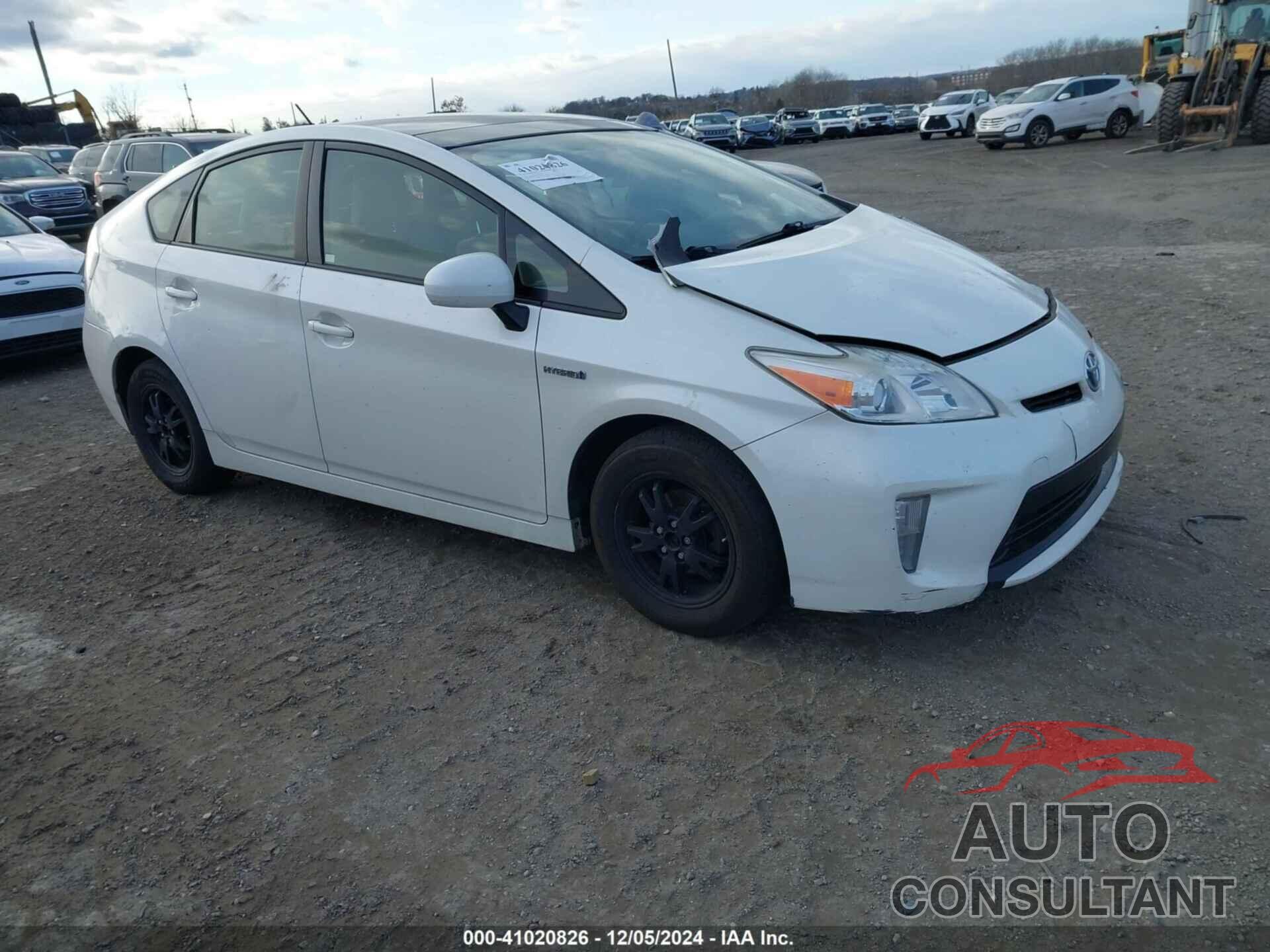 TOYOTA PRIUS 2012 - JTDKN3DU2C5479795