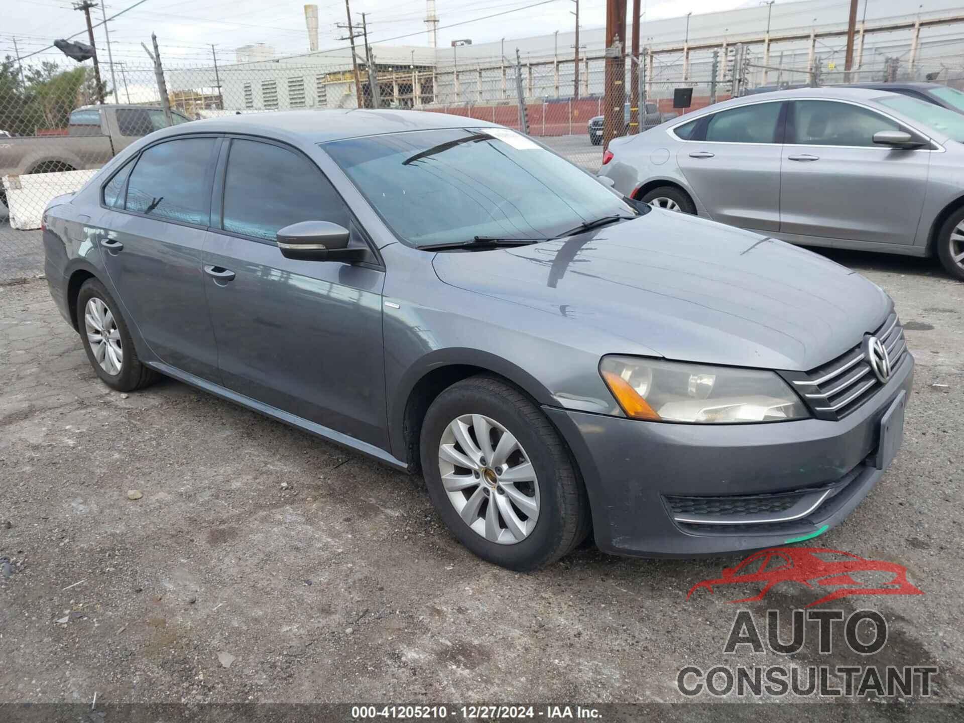 VOLKSWAGEN PASSAT 2014 - 1VWAT7A39EC027973