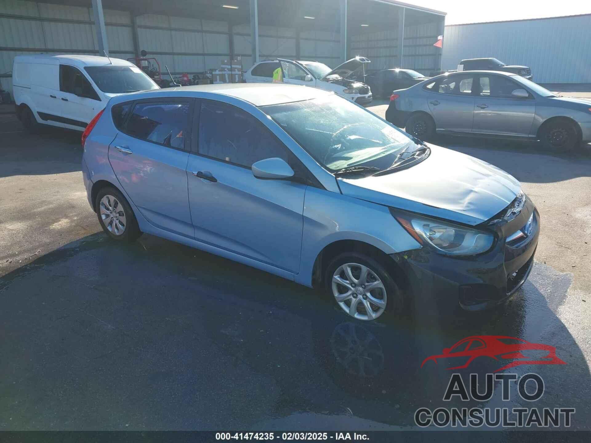 HYUNDAI ACCENT 2014 - KMHCT5AE3EU147985