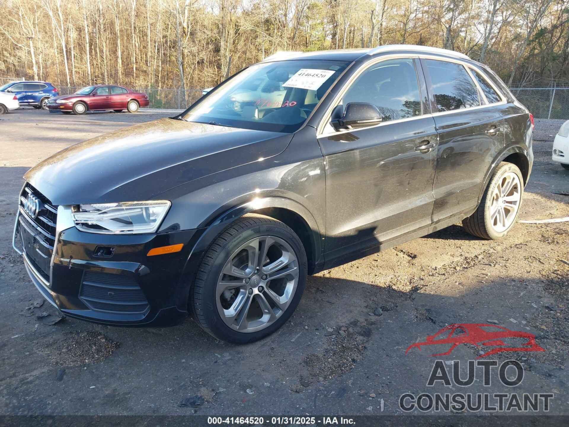 AUDI Q3 2017 - WA1JCCFS3HR002400