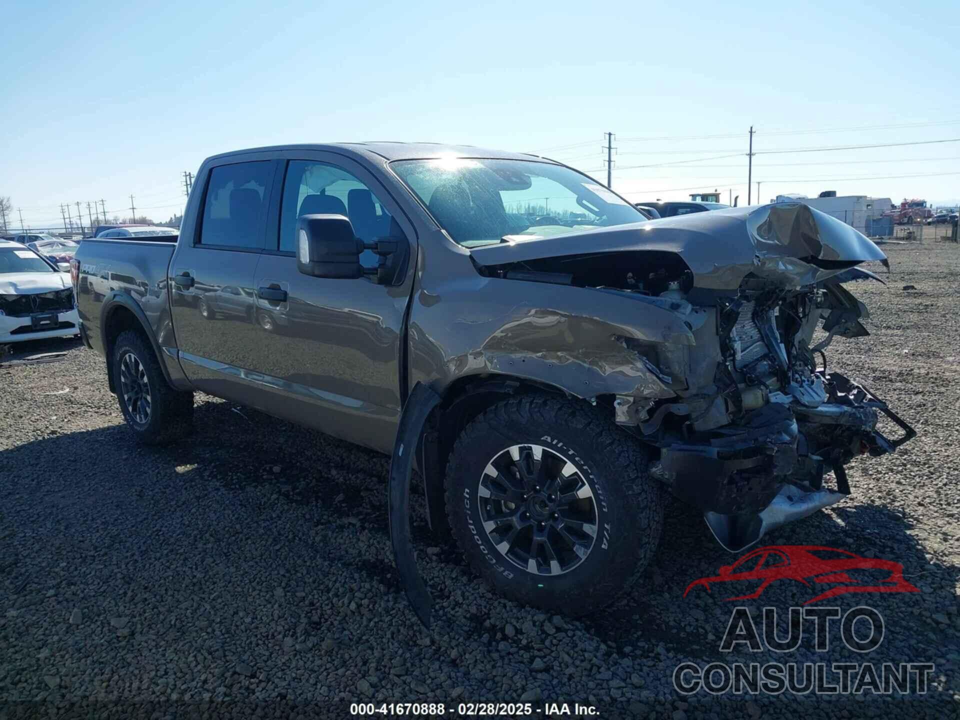 NISSAN TITAN 2022 - 1N6AA1ED4NN101018
