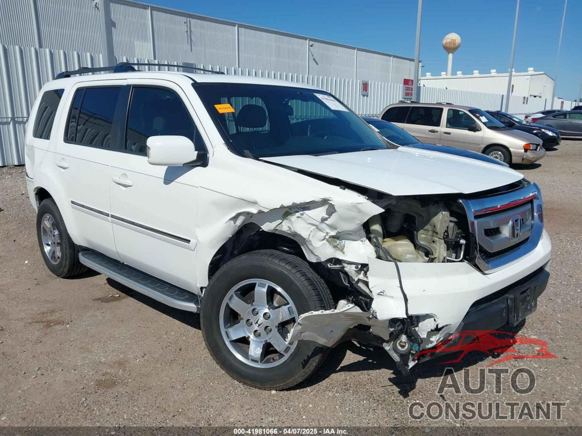 HONDA PILOT 2009 - 5FNYF38939B028489