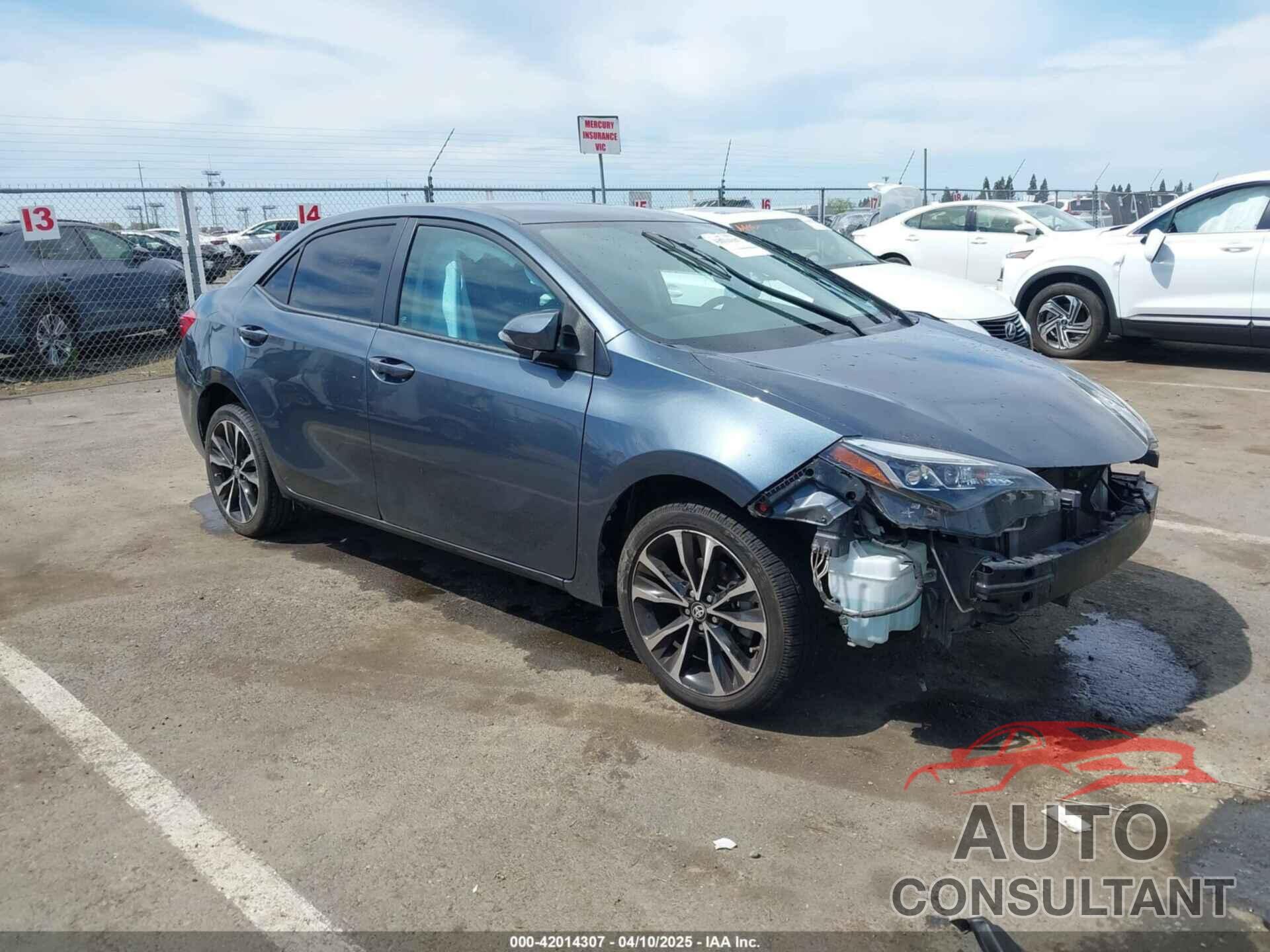 TOYOTA COROLLA 2017 - 2T1BURHE3HC954048