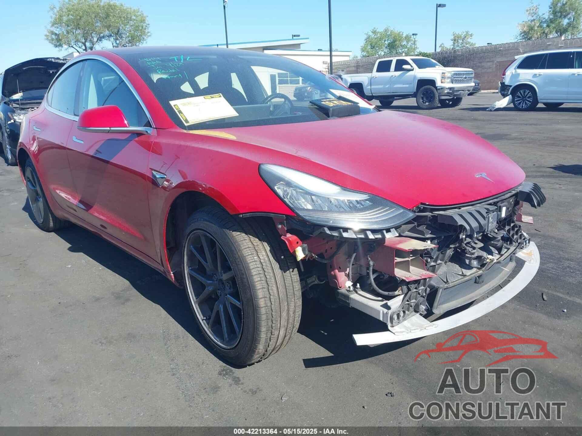 TESLA MODEL 3 2018 - 5YJ3E1EA8JF159714