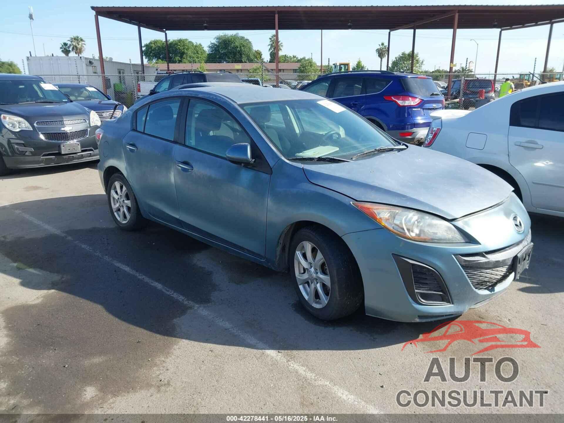 MAZDA MAZDA3 2011 - JM1BL1VG8B1491460