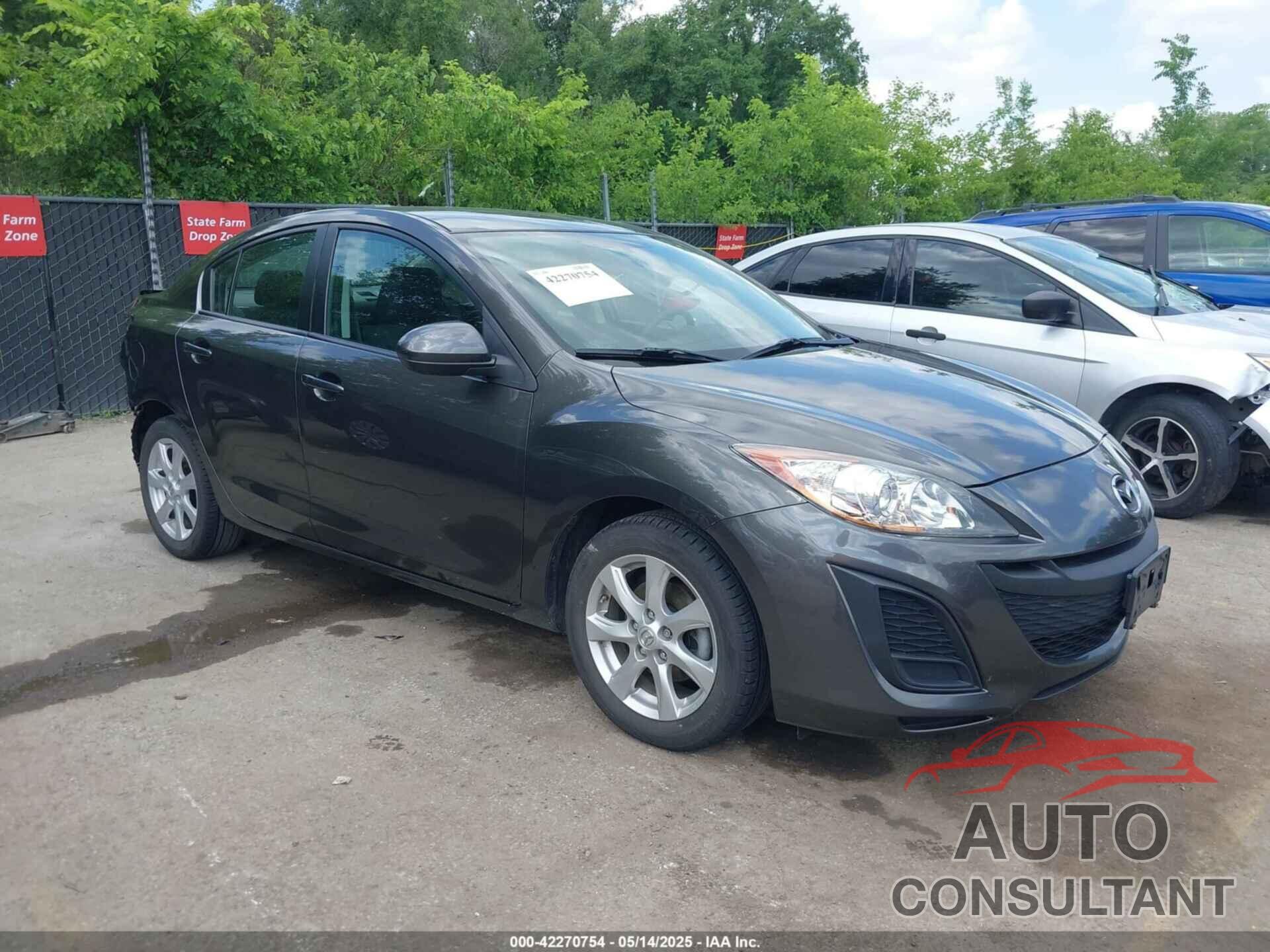 MAZDA MAZDA3 2010 - JM1BL1SF8A1331850