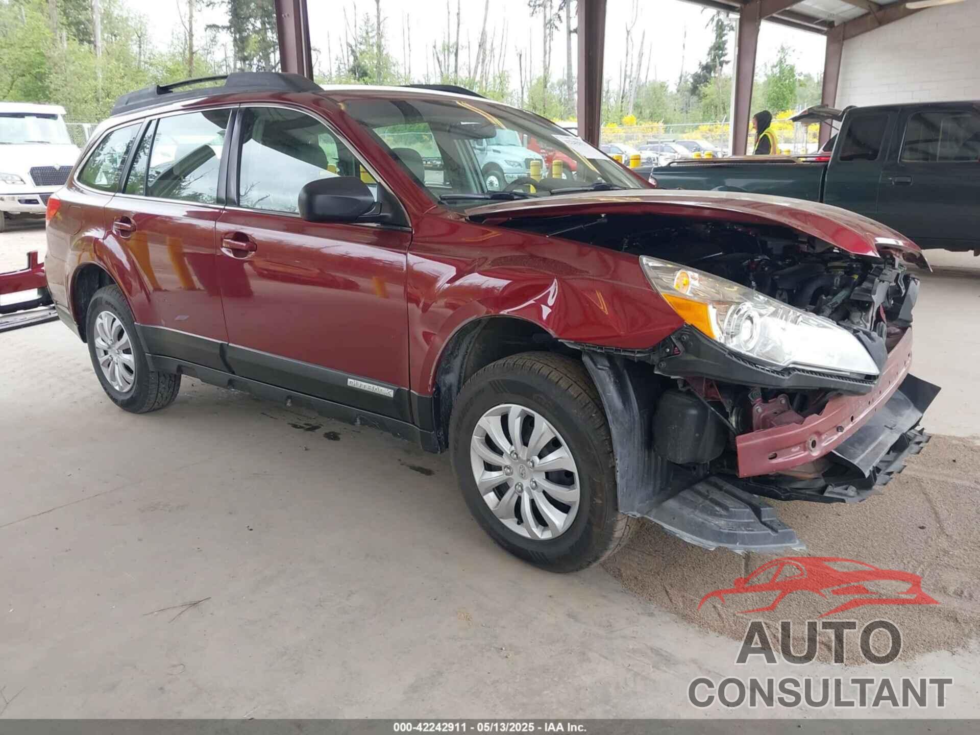 SUBARU OUTBACK 2011 - 4S4BRBAC7B3442015