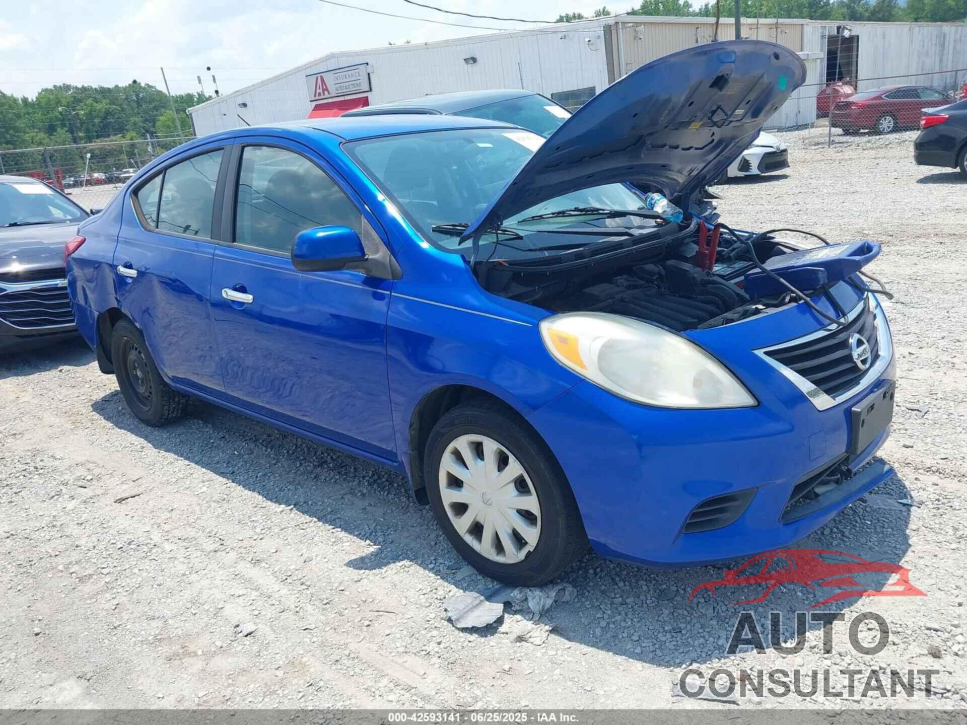 NISSAN VERSA 2012 - 3N1CN7AP9CL846379