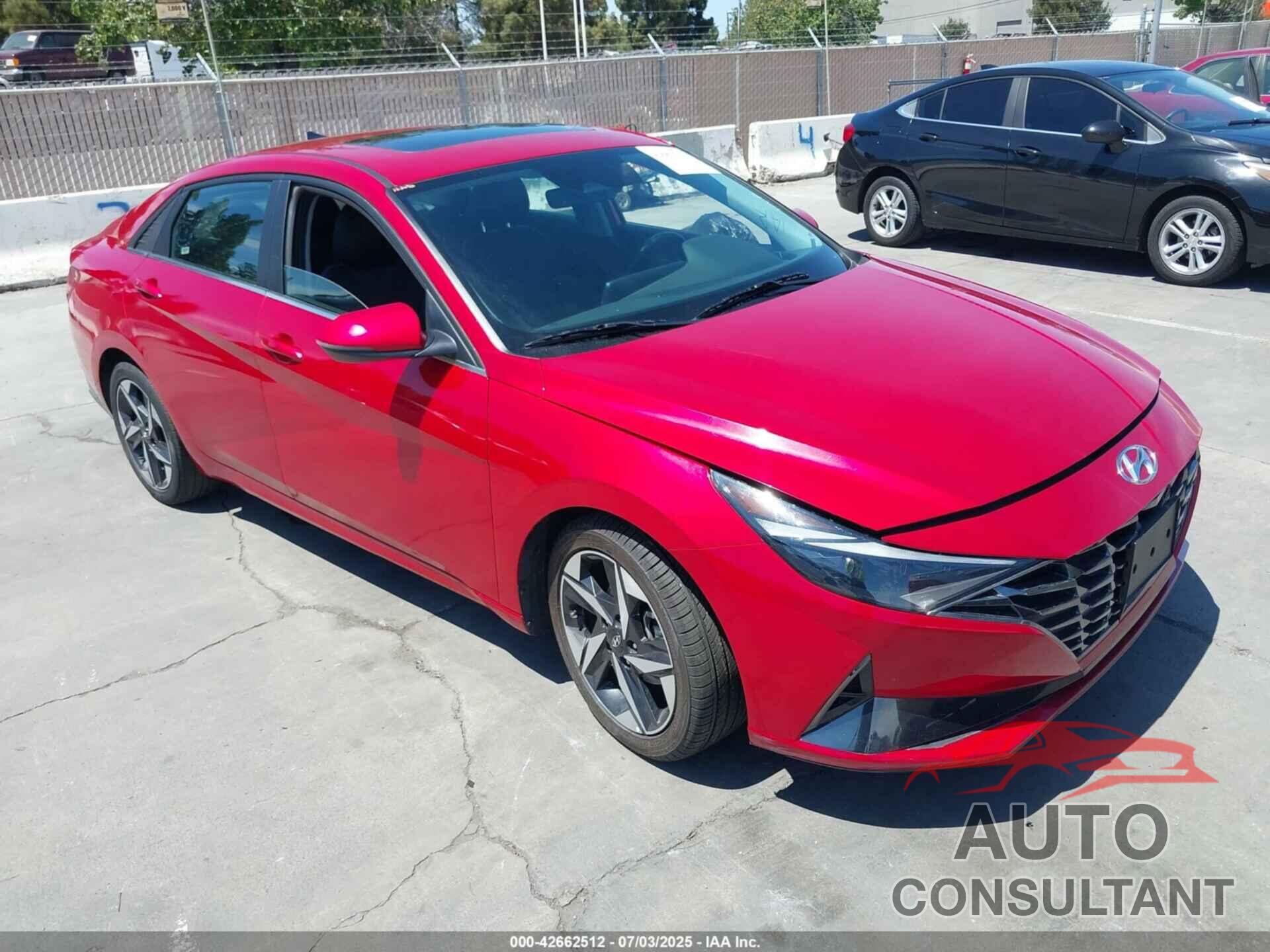 HYUNDAI ELANTRA 2023 - 5NPLP4AG1PH105221