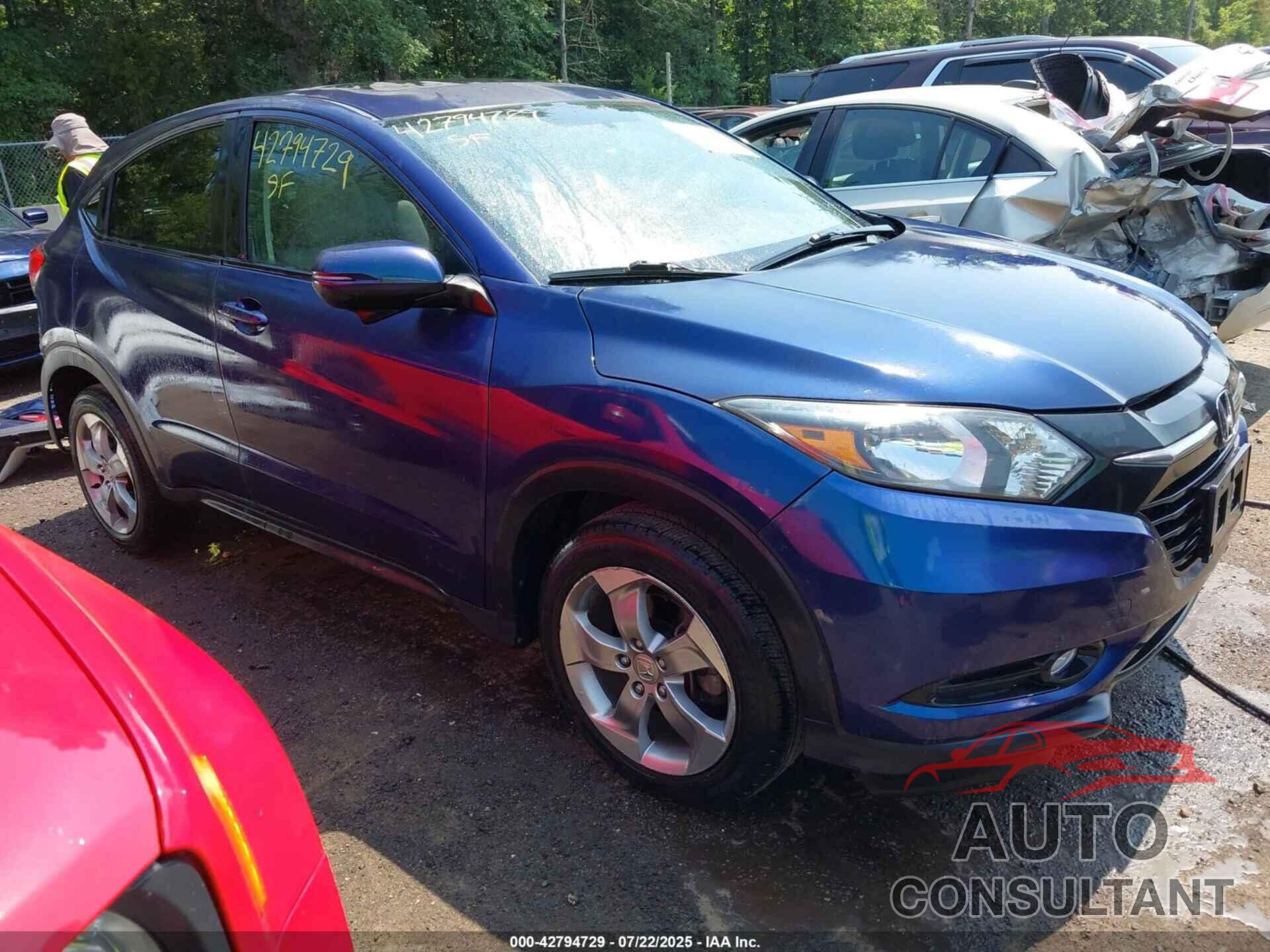 HONDA HR-V 2017 - 3CZRU6H53HM712908