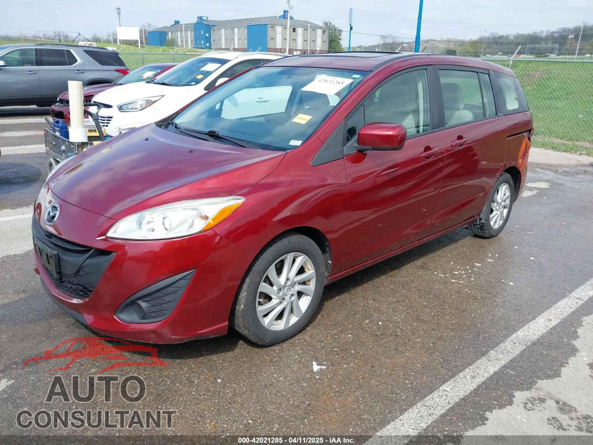 MAZDA MAZDA5 2012 - JM1CW2BL9C0107471