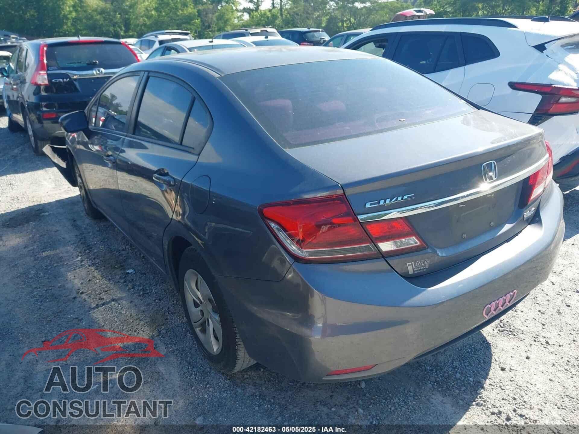 HONDA CIVIC 2015 - 19XFB2F50FE293207