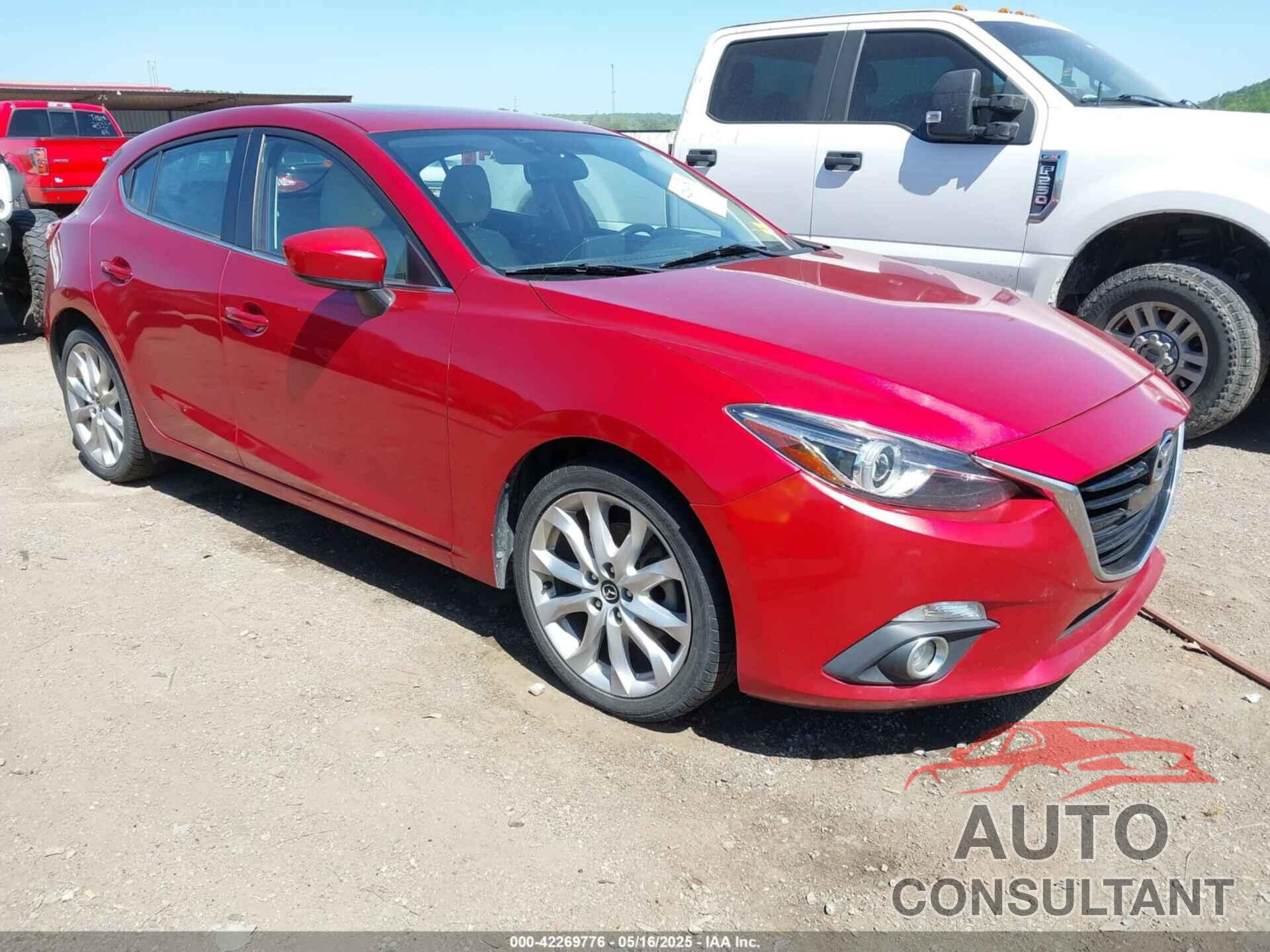 MAZDA MAZDA3 2014 - JM1BM1M34E1101504