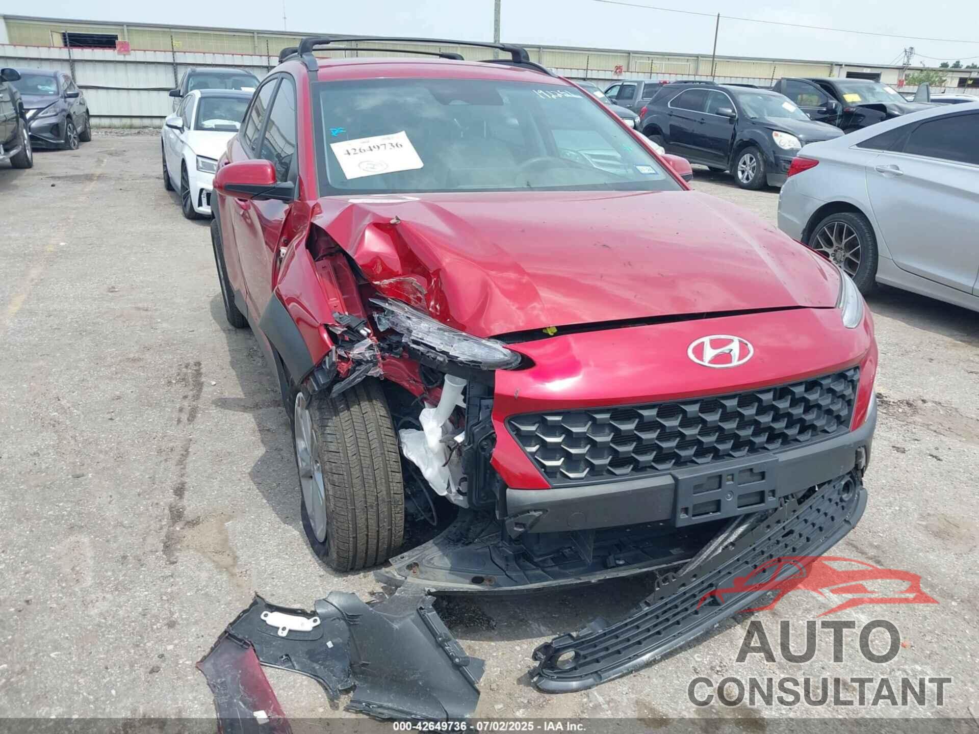 HYUNDAI KONA 2022 - KM8K62AB2NU798094