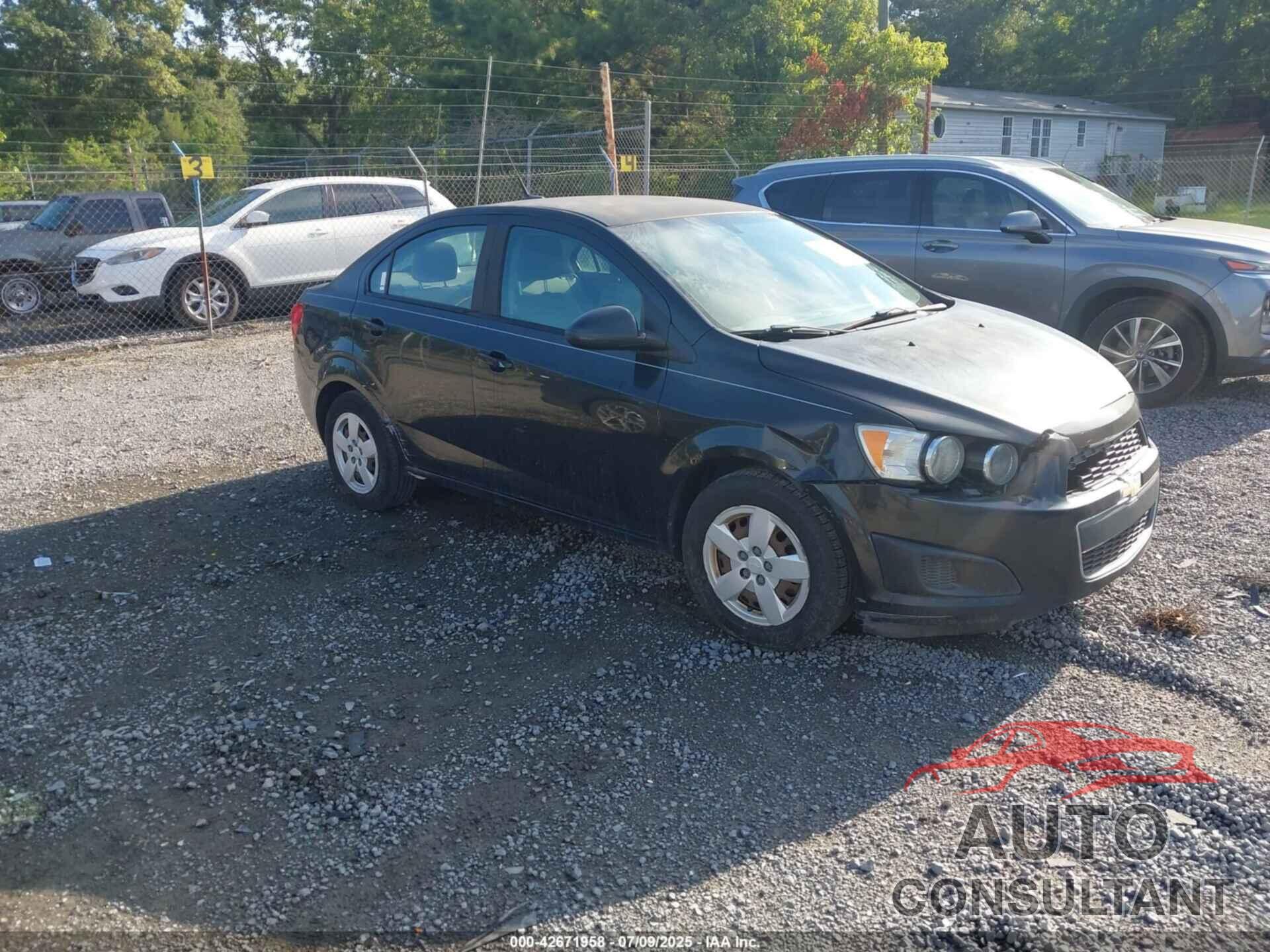 CHEVROLET SONIC 2014 - 1G1JA5SH6E4114692