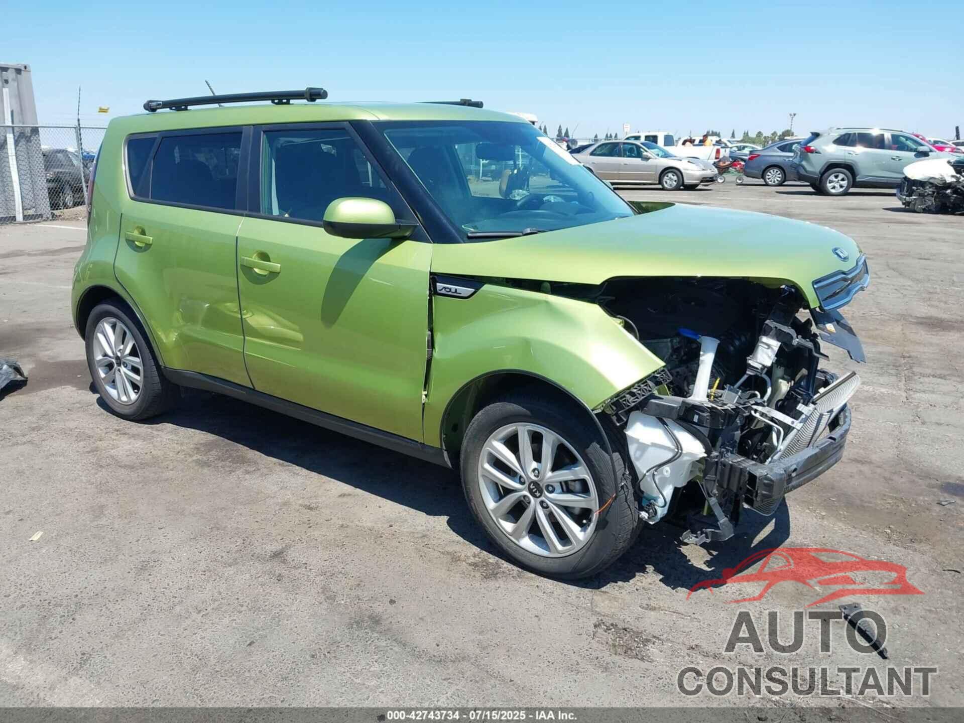 KIA SOUL 2017 - KNDJP3A55H7878599