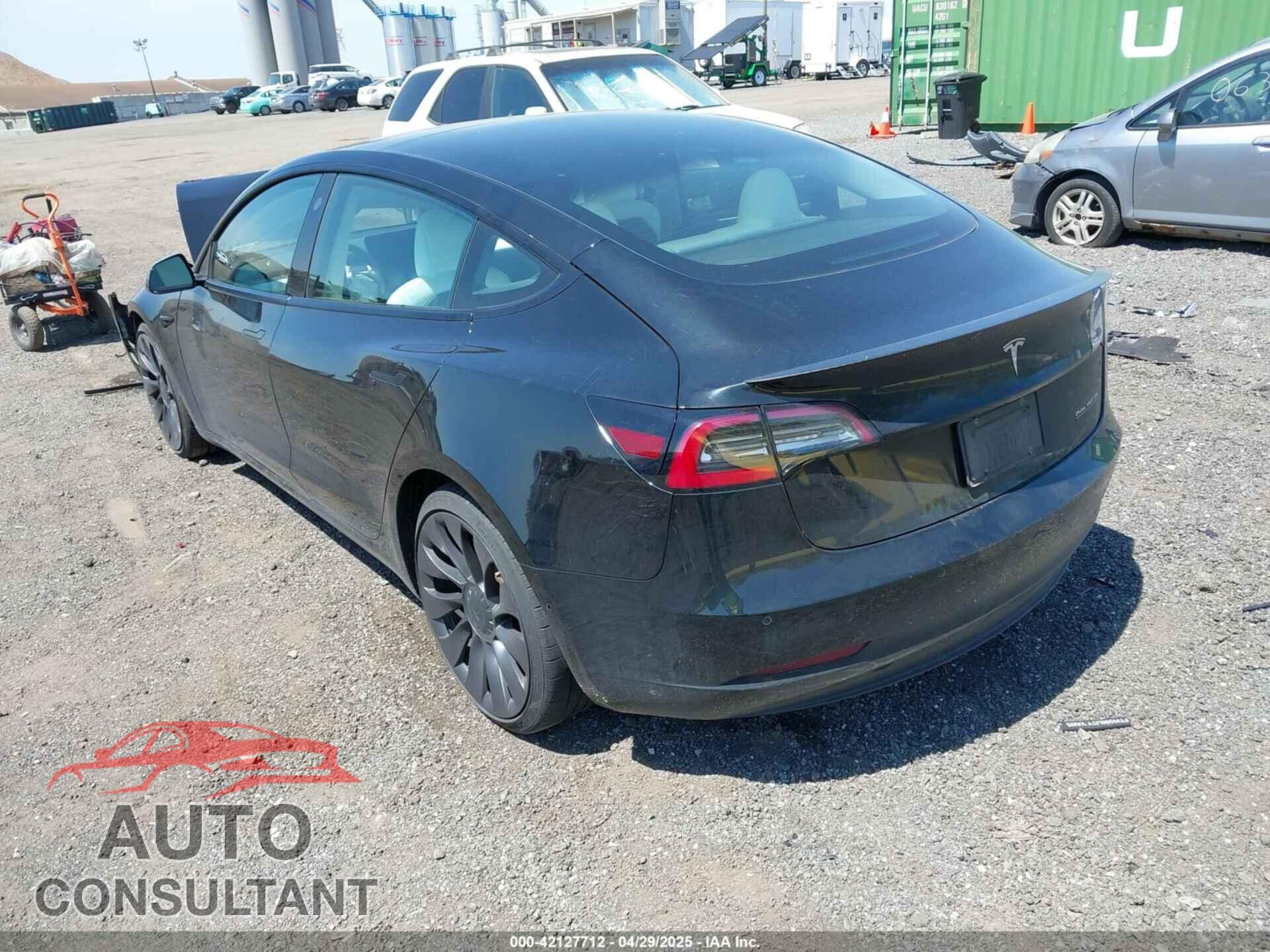 TESLA MODEL 3 2021 - 5YJ3E1EC9MF091963