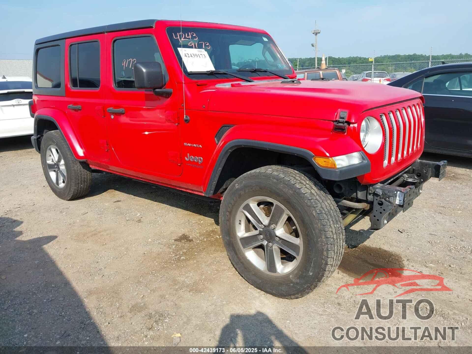 JEEP WRANGLER UNLIMITED 2020 - 1C4HJXEN0LW184564