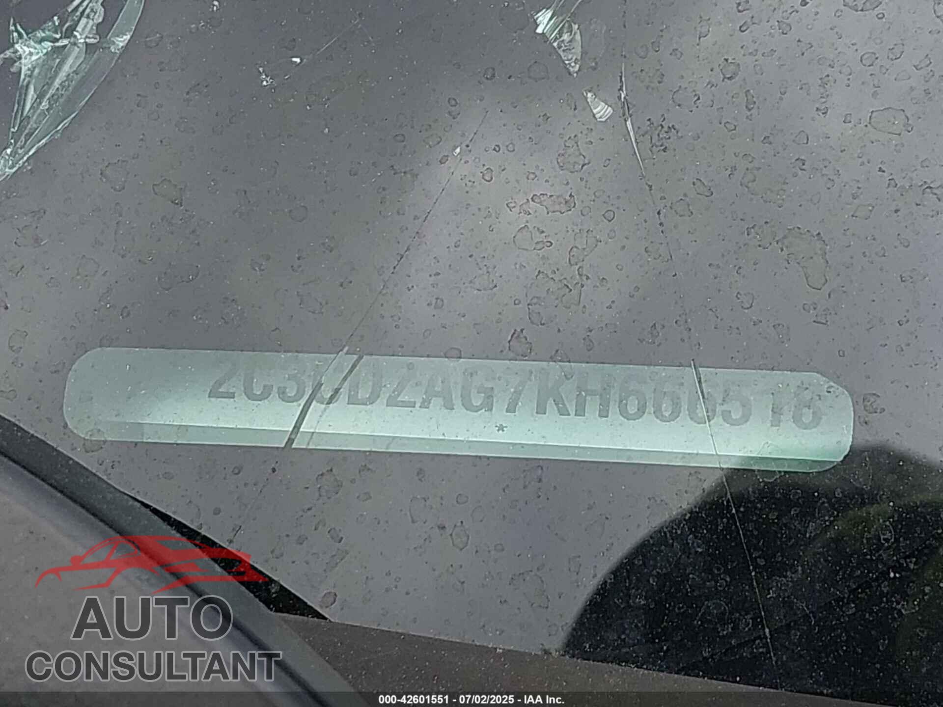 DODGE CHALLENGER 2019 - 2C3CDZAG7KH666518