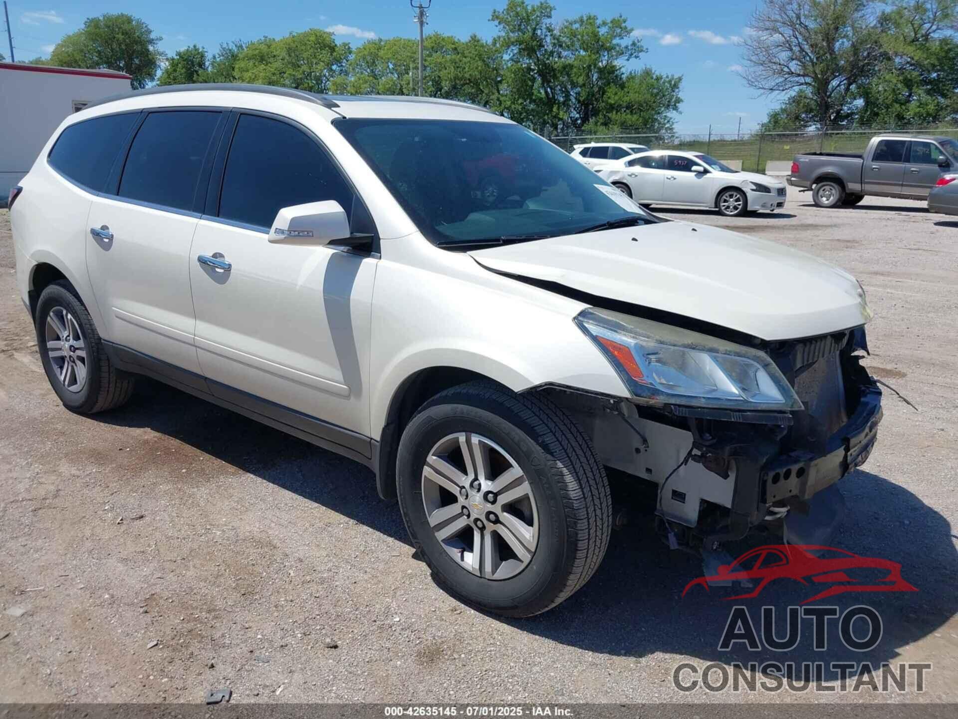 CHEVROLET TRAVERSE 2015 - 1GNKVHKD7FJ202949