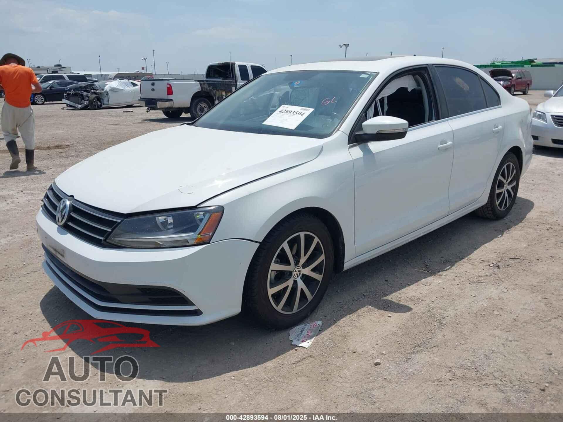 VOLKSWAGEN JETTA 2017 - 3VWDB7AJ2HM377446