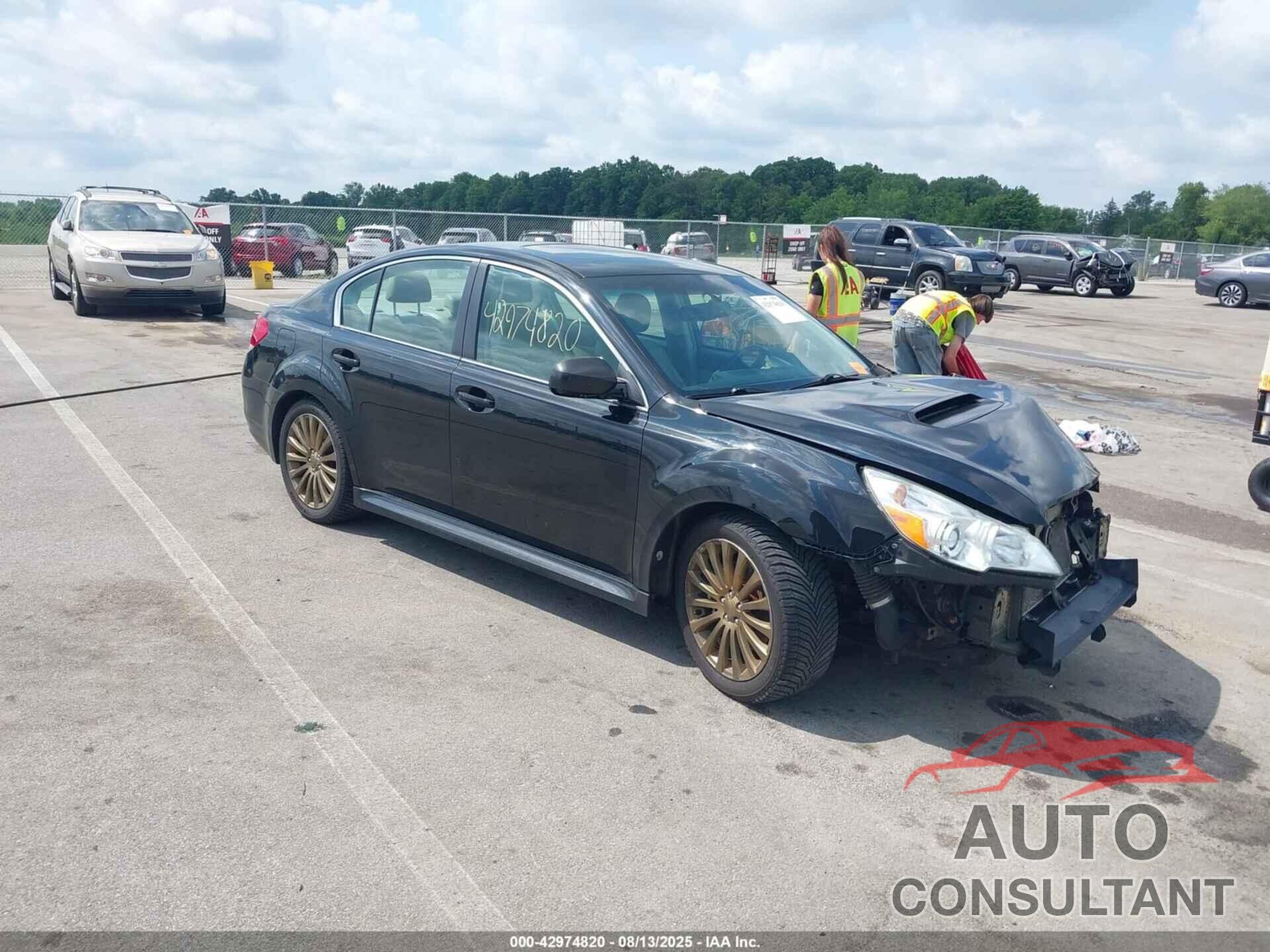 SUBARU LEGACY 2010 - 4S3BMFL67A1210123