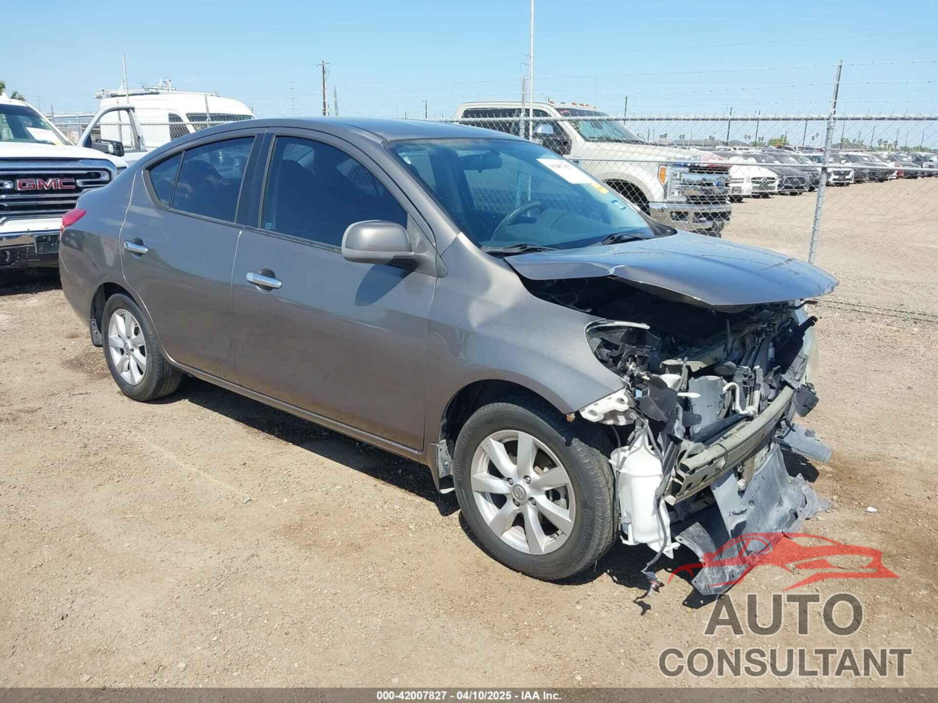 NISSAN VERSA 2012 - 3N1CN7AP8CL906636