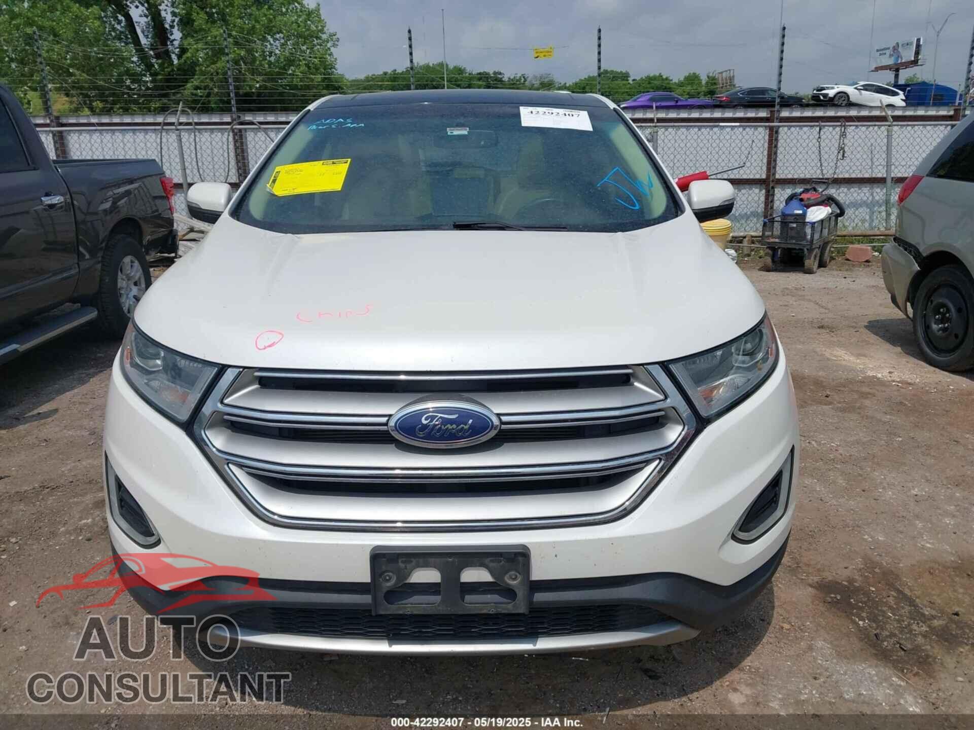 FORD EDGE 2015 - 2FMTK3J82FBB55522