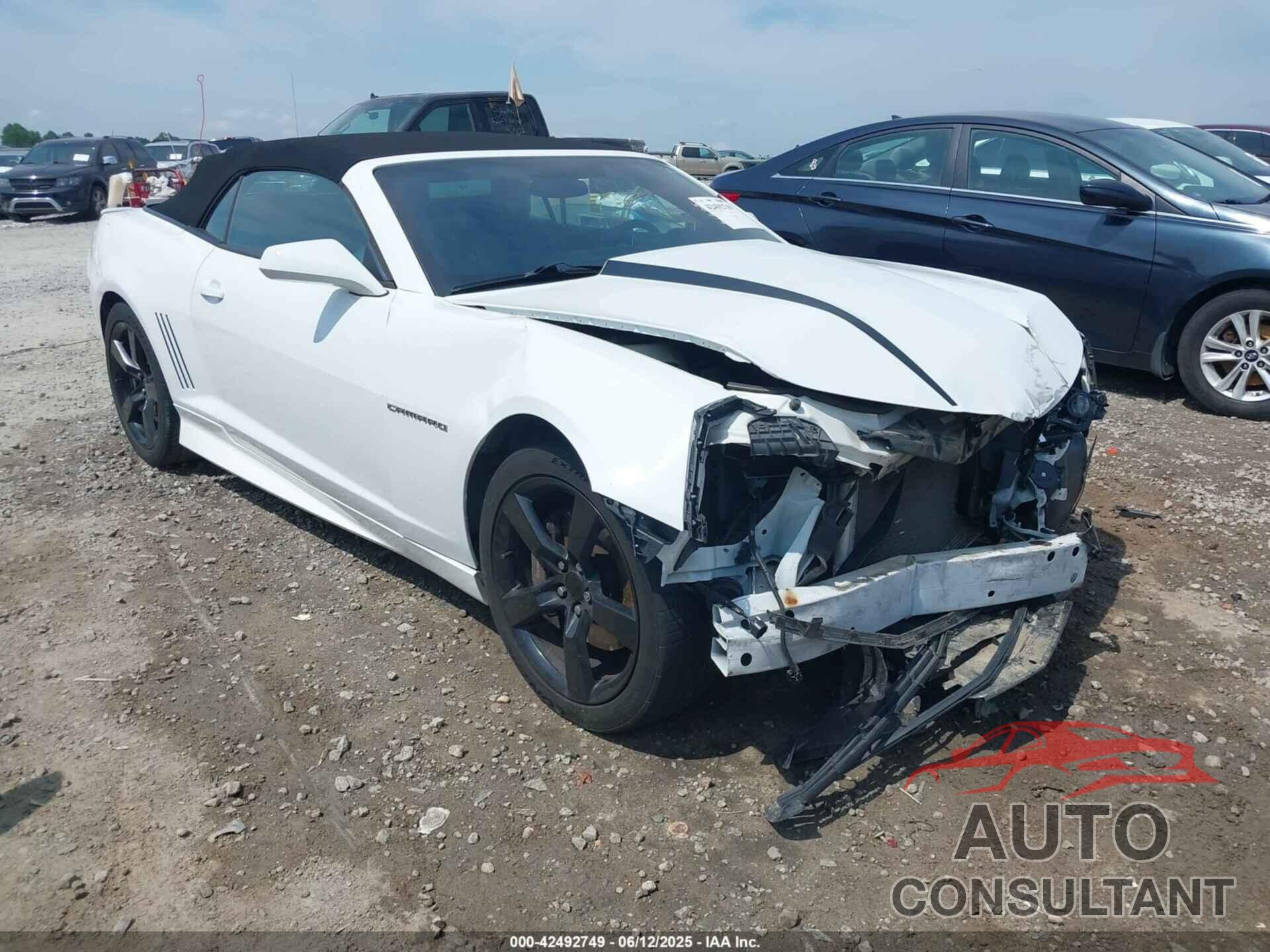 CHEVROLET CAMARO 2013 - 2G1FK3DJ5D9121880