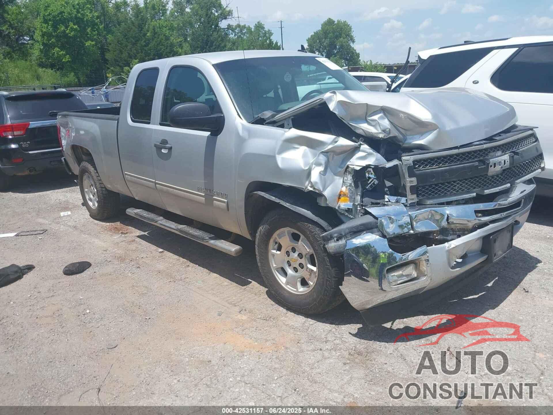CHEVROLET SILVERADO 1500 2012 - 1GCRKSE72CZ309214