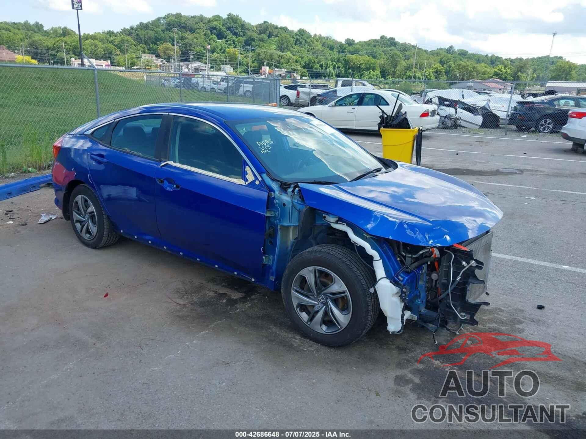 HONDA CIVIC 2020 - 2HGFC2F61LH537244
