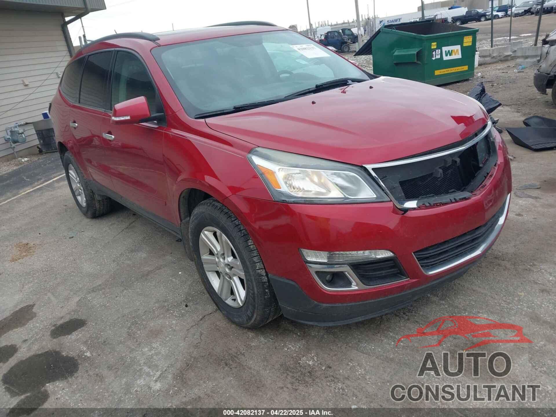 CHEVROLET TRAVERSE 2014 - 1GNKRHKD3EJ186364