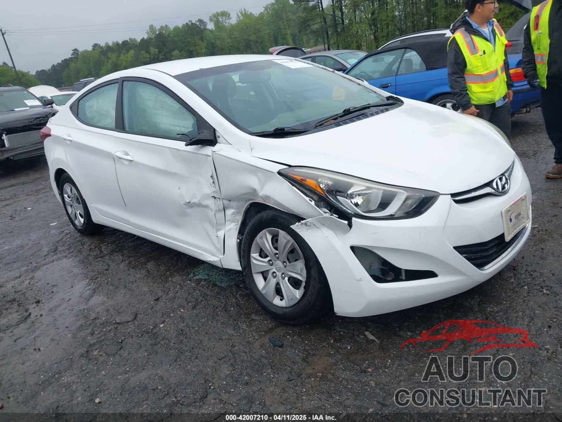 HYUNDAI ELANTRA 2016 - 5NPDH4AE1GH765615