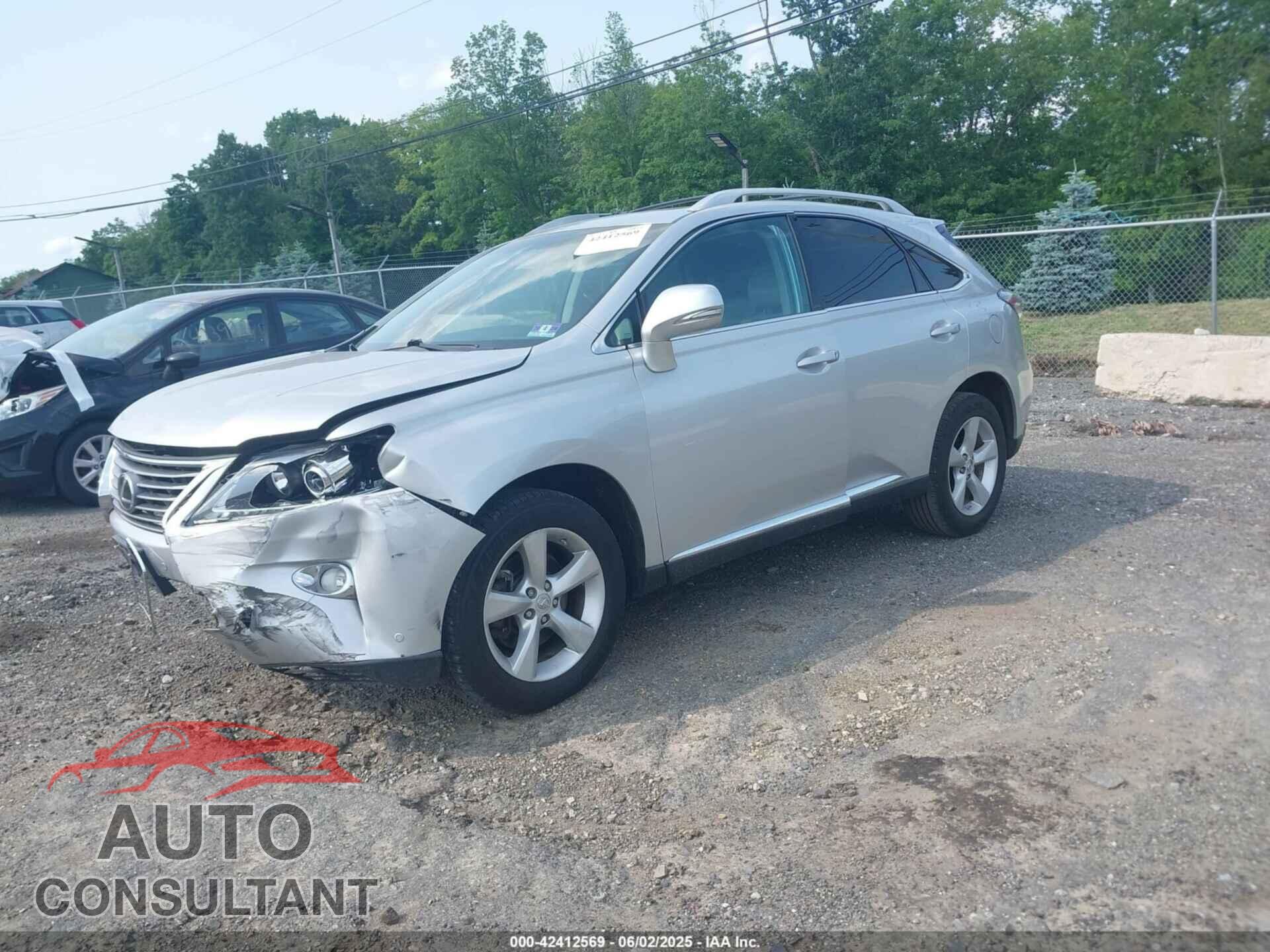 LEXUS RX 350 2013 - 2T2BK1BA1DC201928