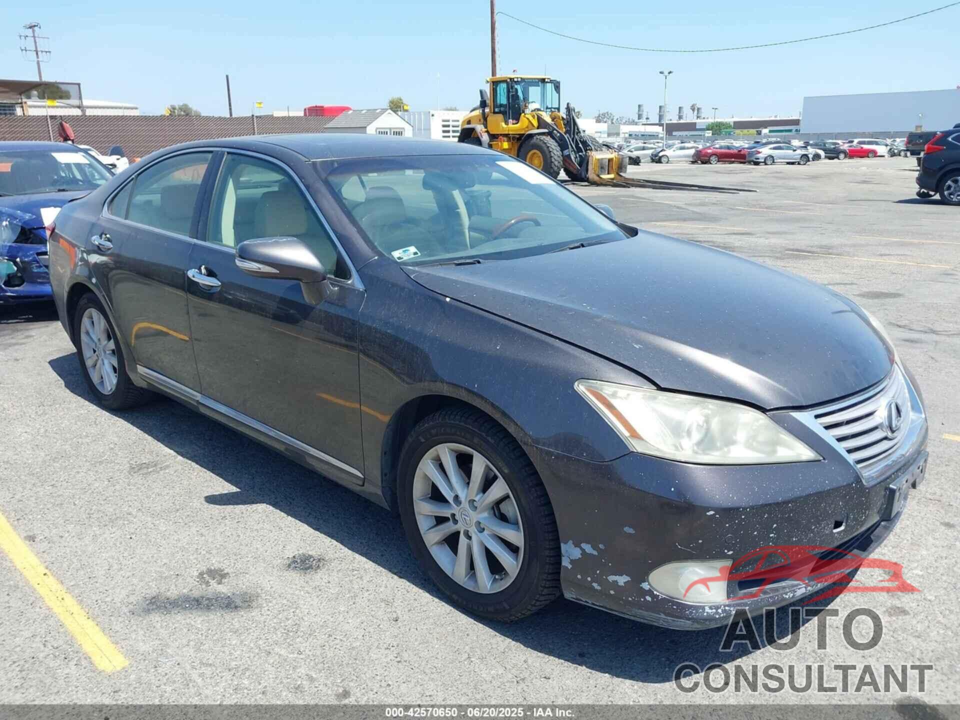 LEXUS ES 350 2011 - JTHBK1EGXB2422278
