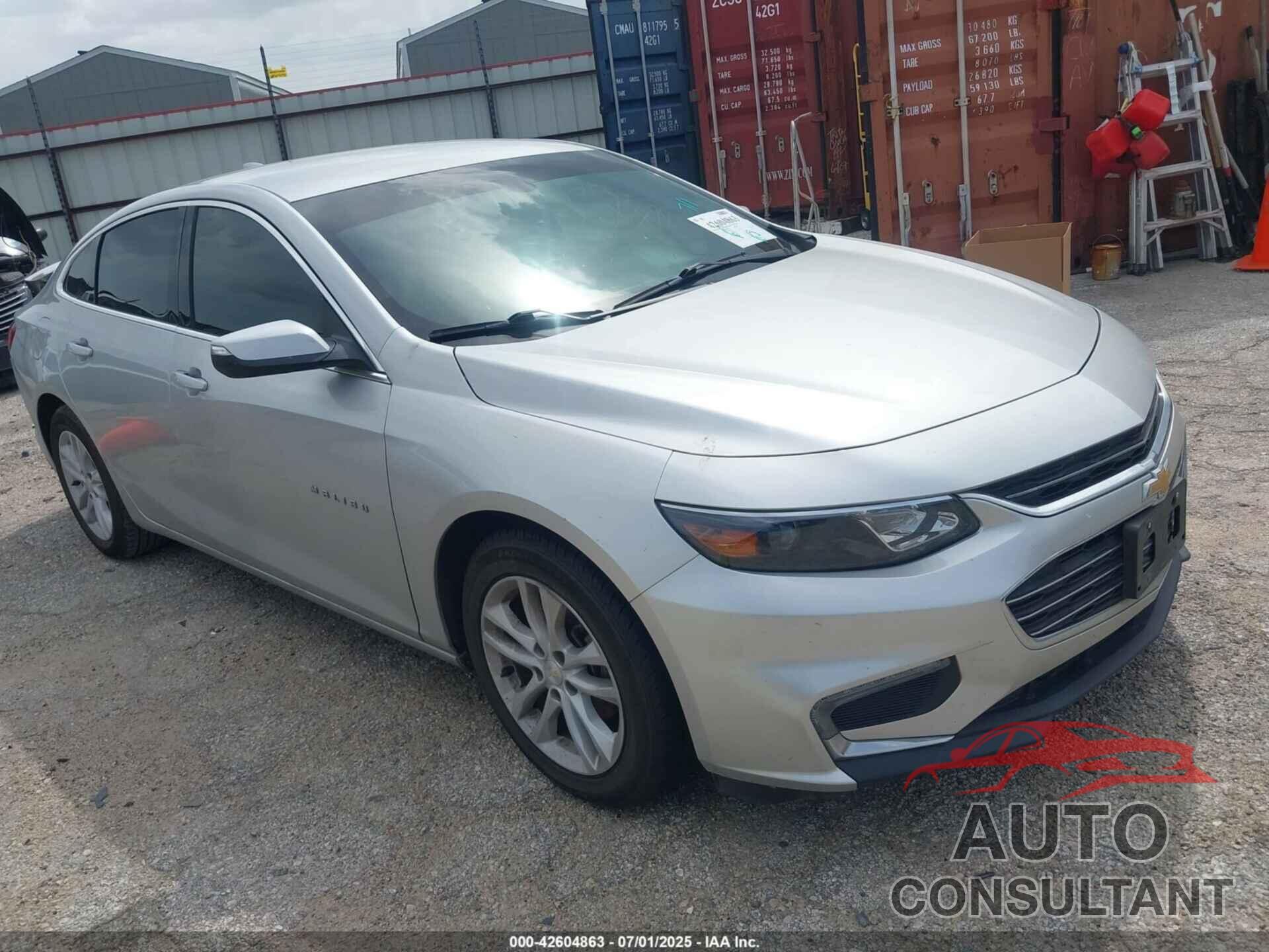 CHEVROLET MALIBU 2017 - 1G1ZE5ST7HF185467