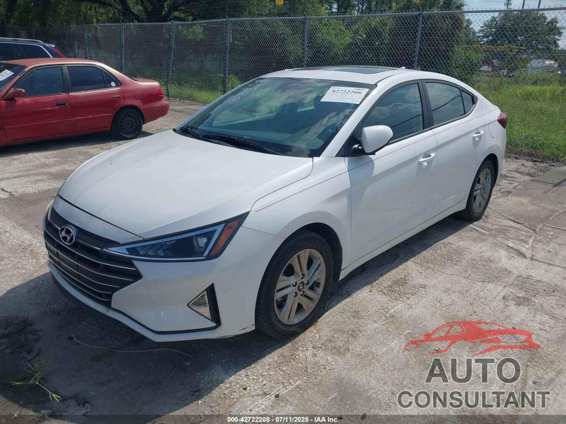 HYUNDAI ELANTRA 2020 - 5NPD84LF7LH554130