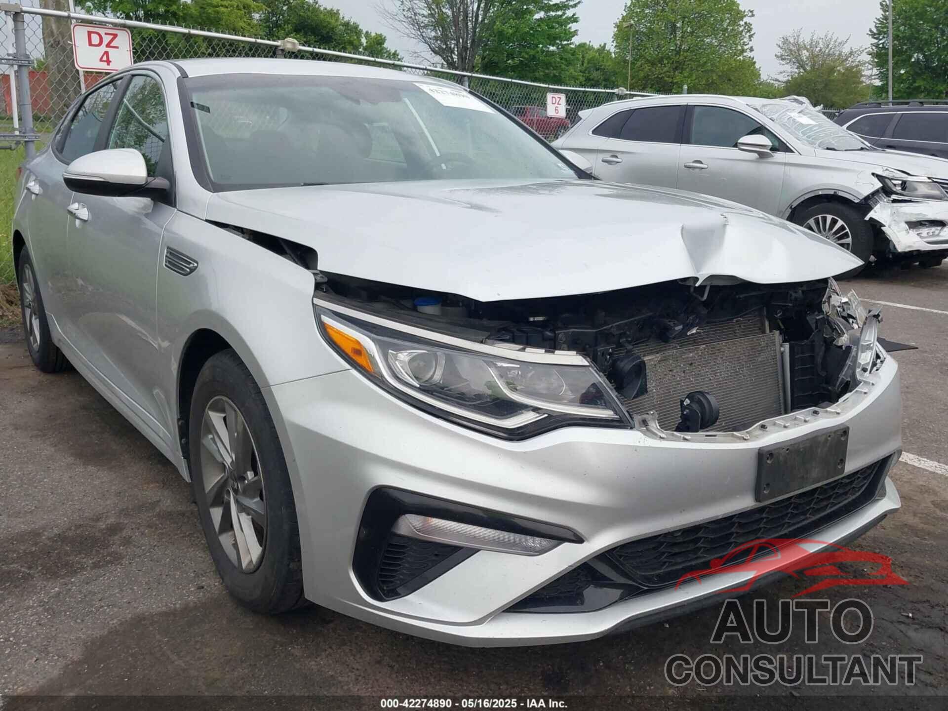 KIA OPTIMA 2019 - 5XXGT4L39KG350246