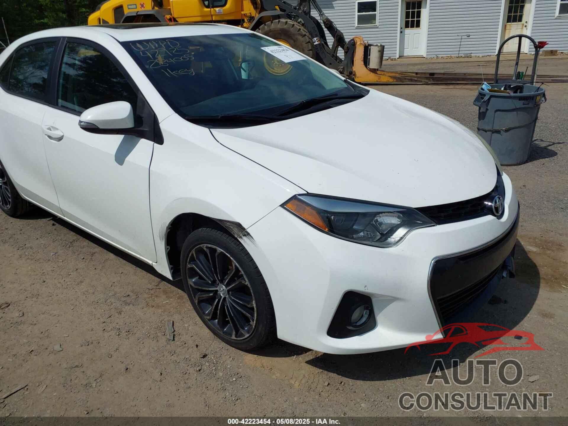 TOYOTA COROLLA 2014 - 2T1BURHE9EC123407