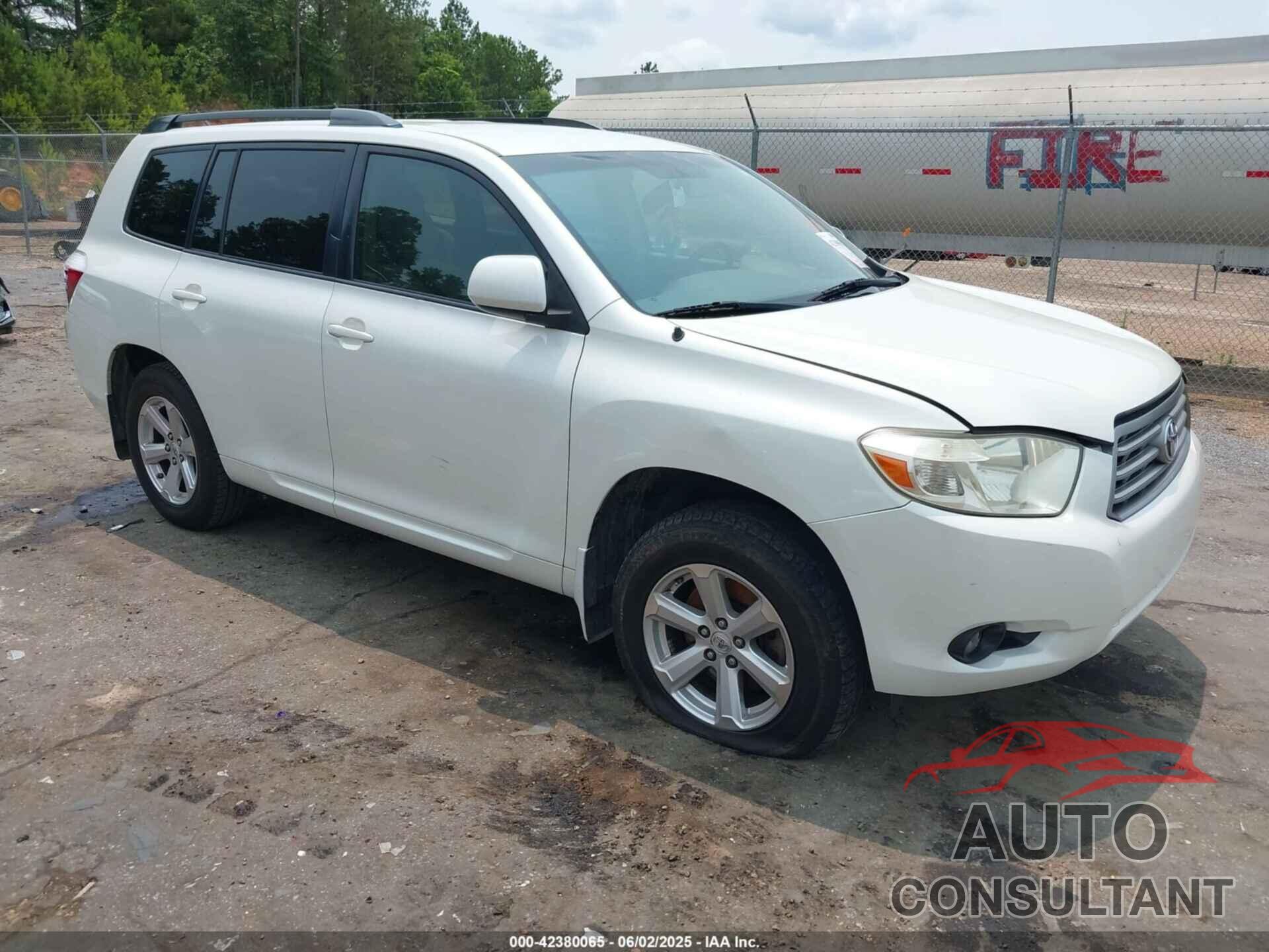TOYOTA HIGHLANDER 2009 - JTEDA41A092002535