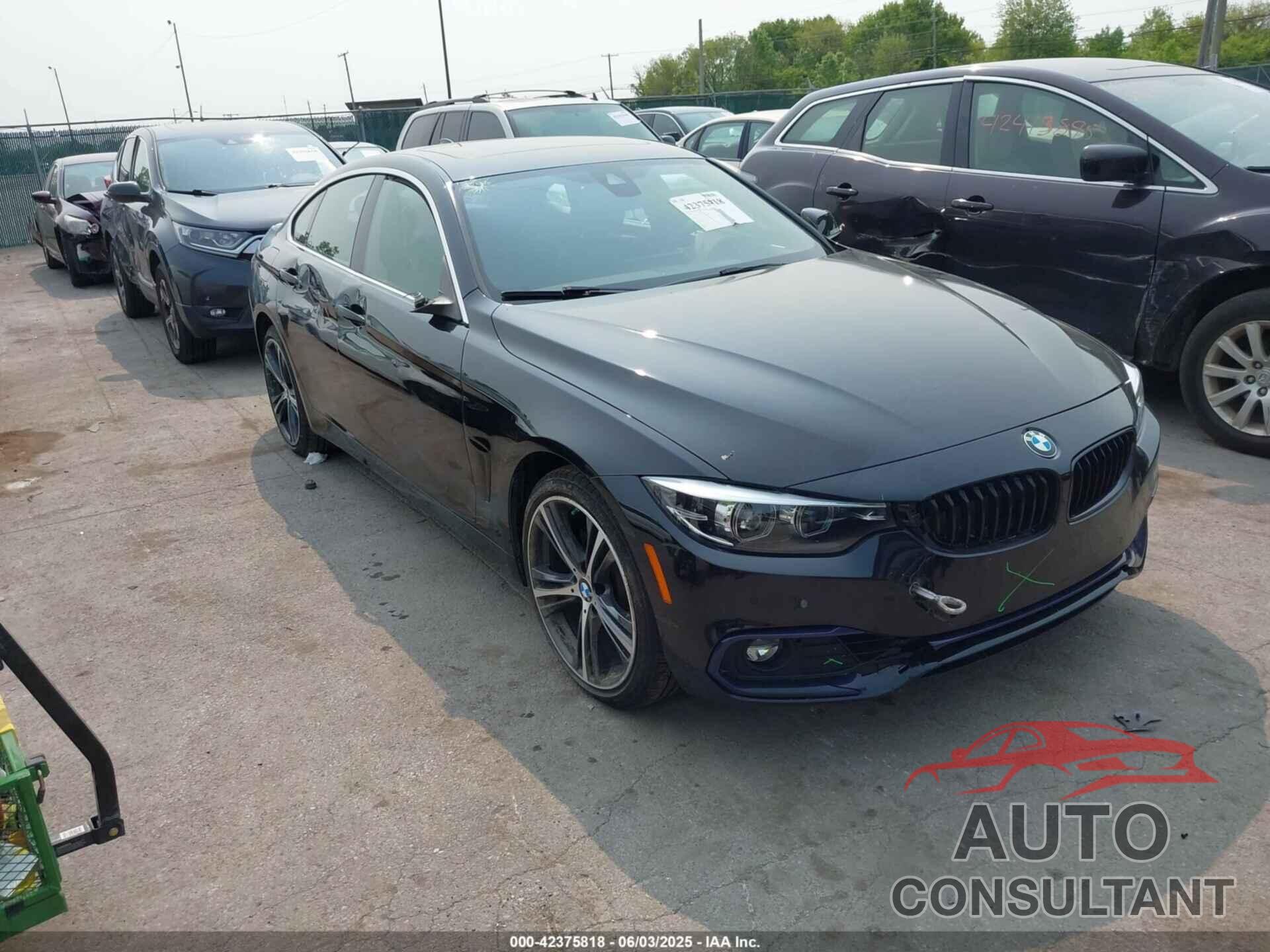 BMW 430I GRAN COUPE 2020 - WBA4J3C05LBL11697