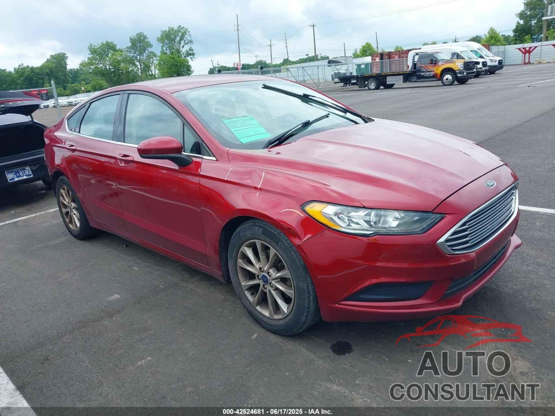 FORD FUSION 2017 - 3FA6P0H79HR244299